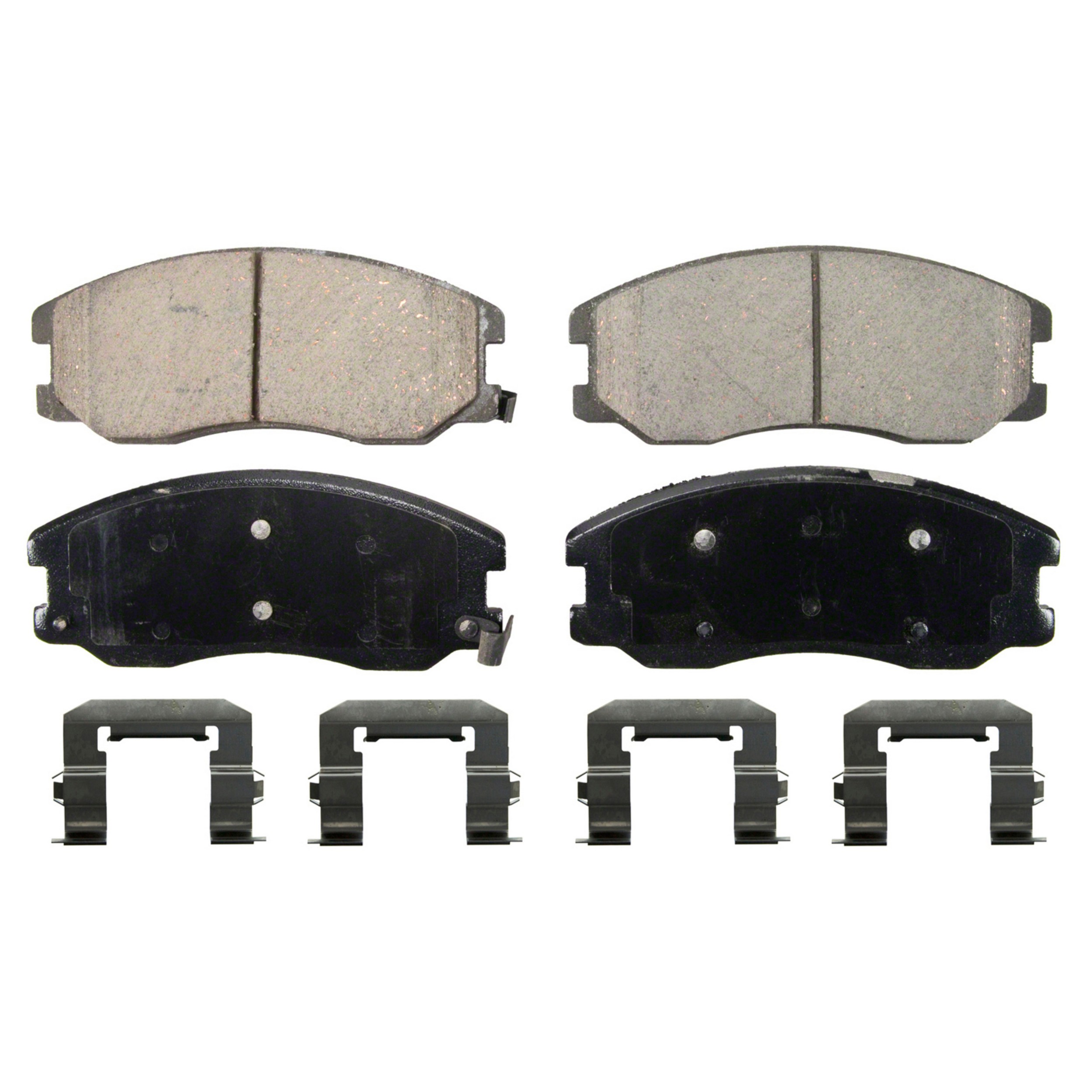 QuickStop Front Disc Brake Pad Set Ceramic