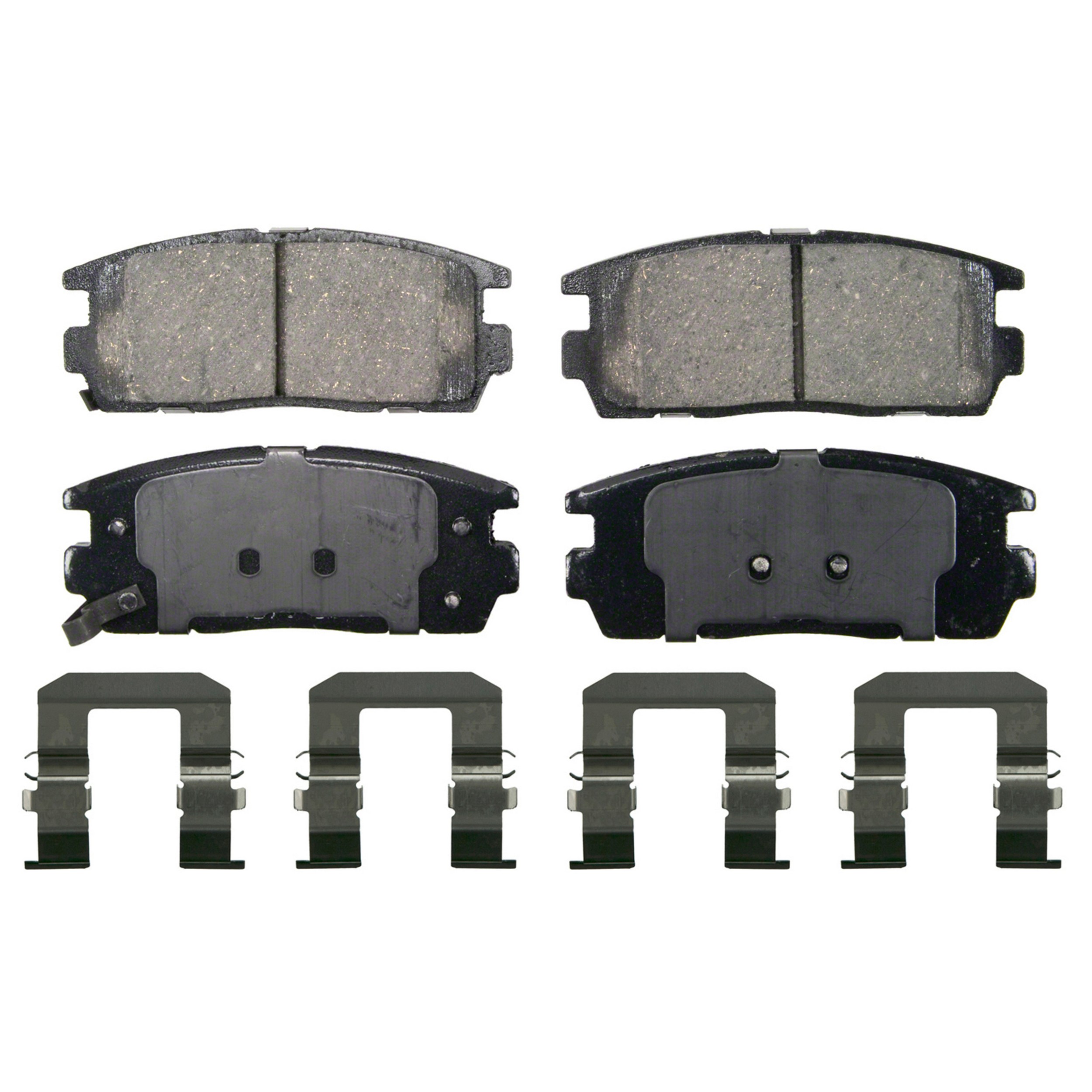 QuickStop Rear Disc Brake Pad Set Ceramic