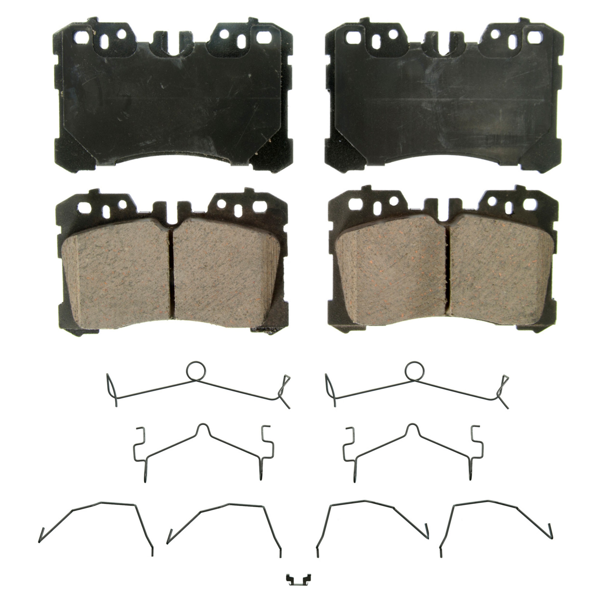 QuickStop Front Disc Brake Pad Set Ceramic
