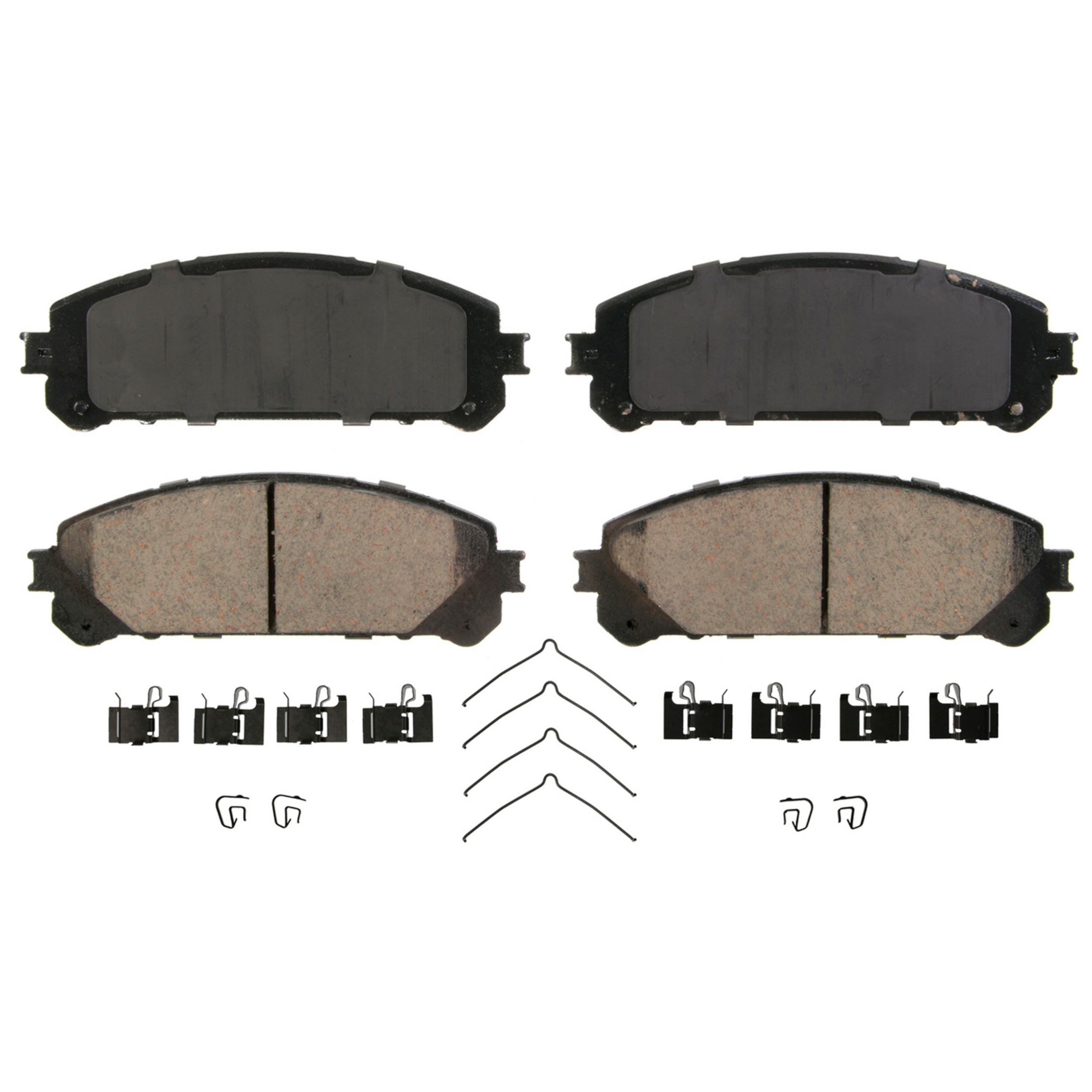 QuickStop Front Disc Brake Pad Set Ceramic