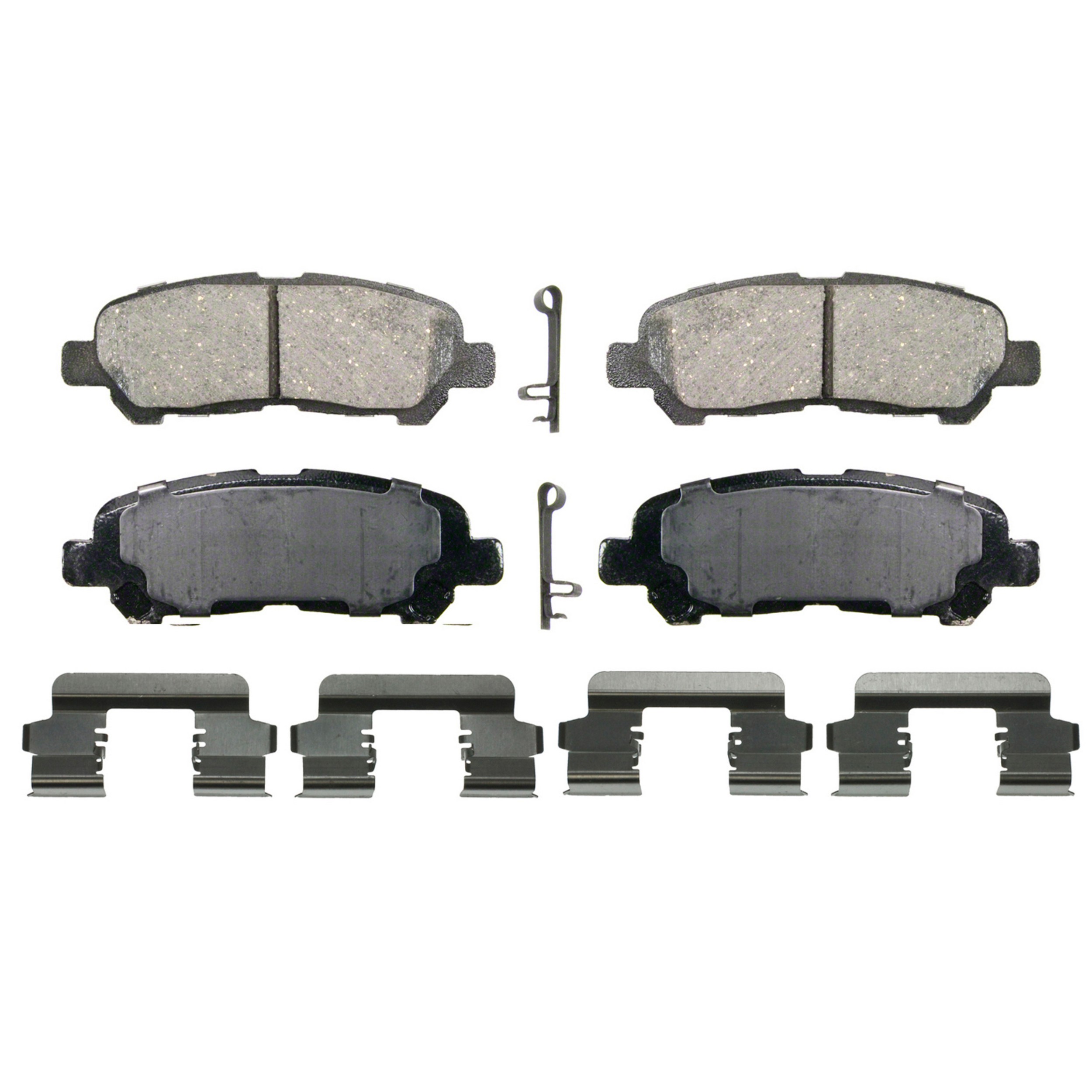 QuickStop Rear Disc Brake Pad Set Ceramic