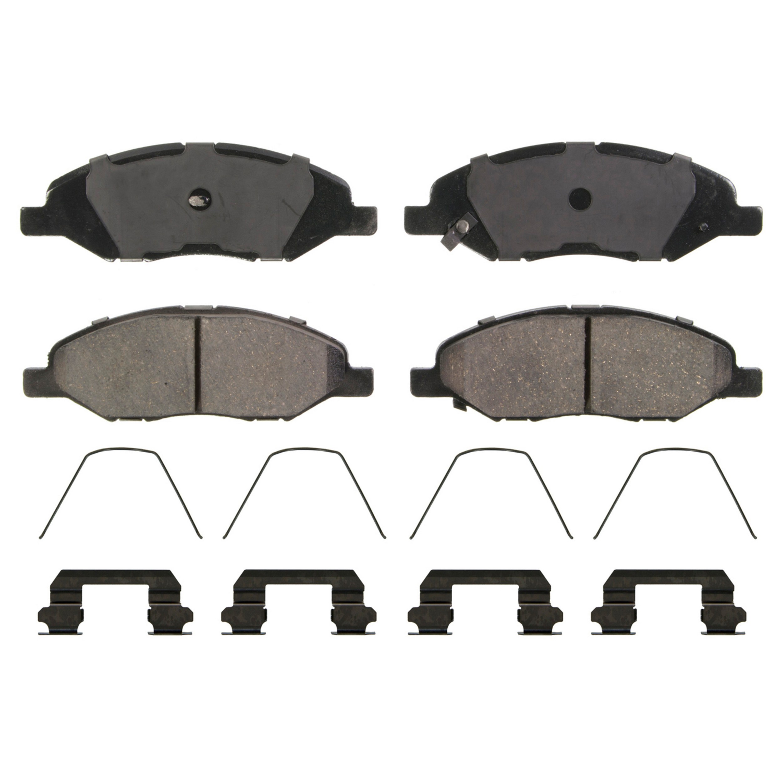 QuickStop Front Disc Brake Pad Set Ceramic