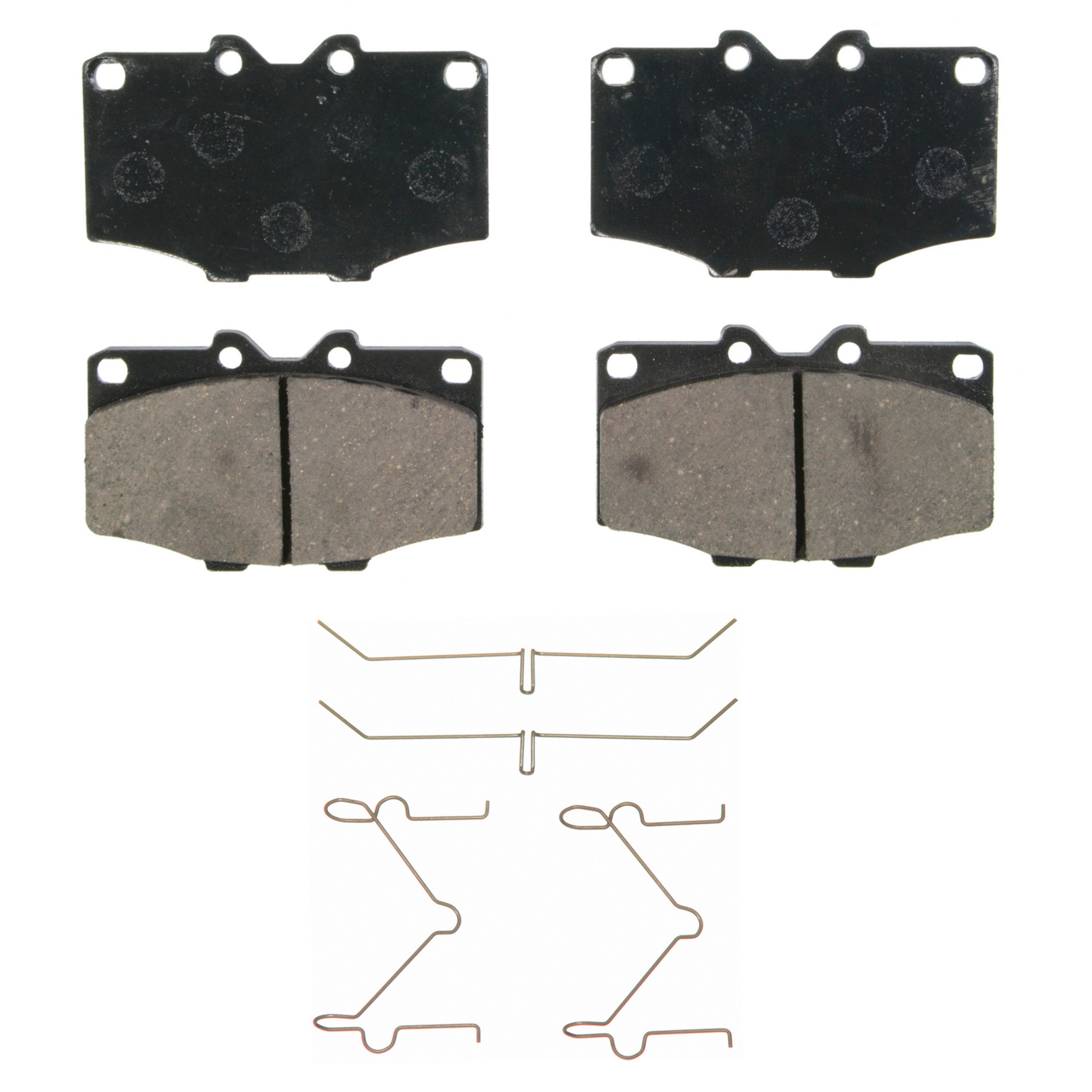 QuickStop Front Disc Brake Pad Set Ceramic