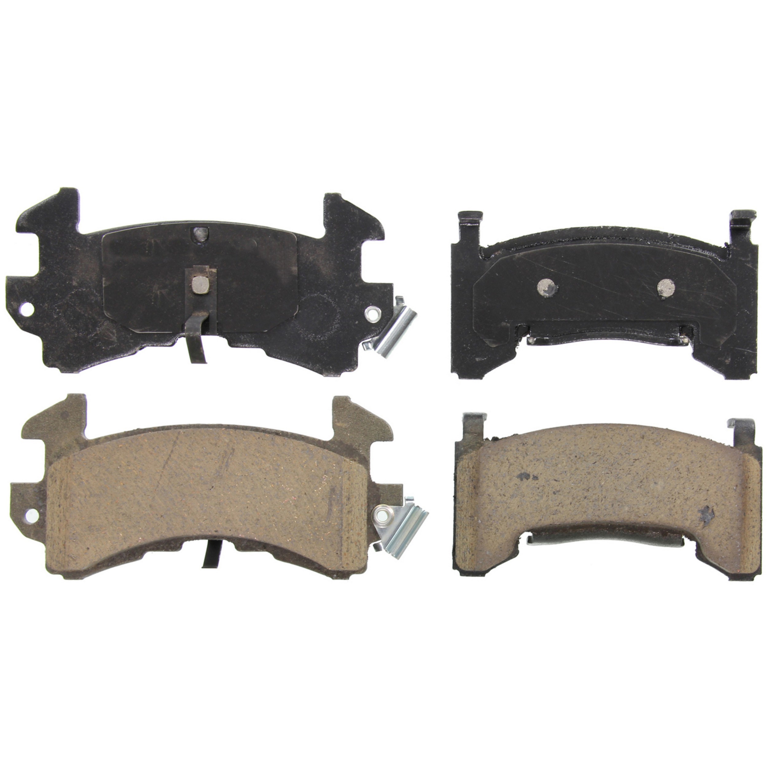 QuickStop Front; Rear Disc Brake Pad Set Ceramic