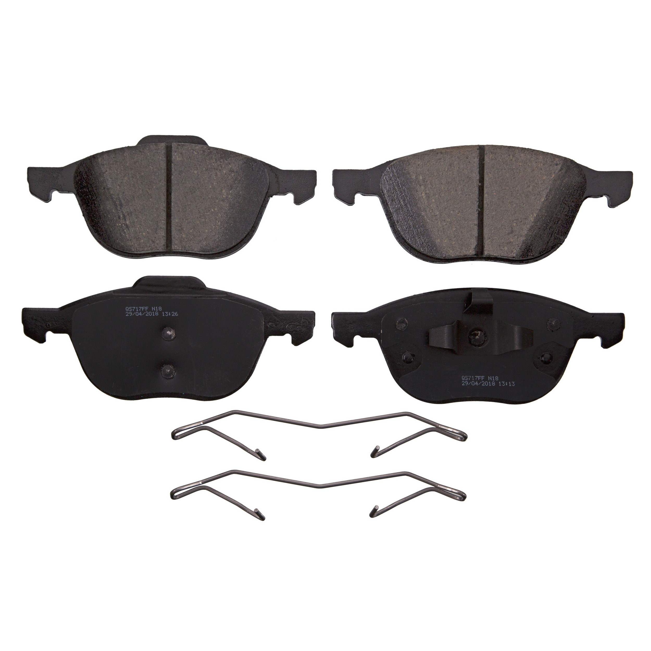 QuickStop Front Disc Brake Pad Set Ceramic