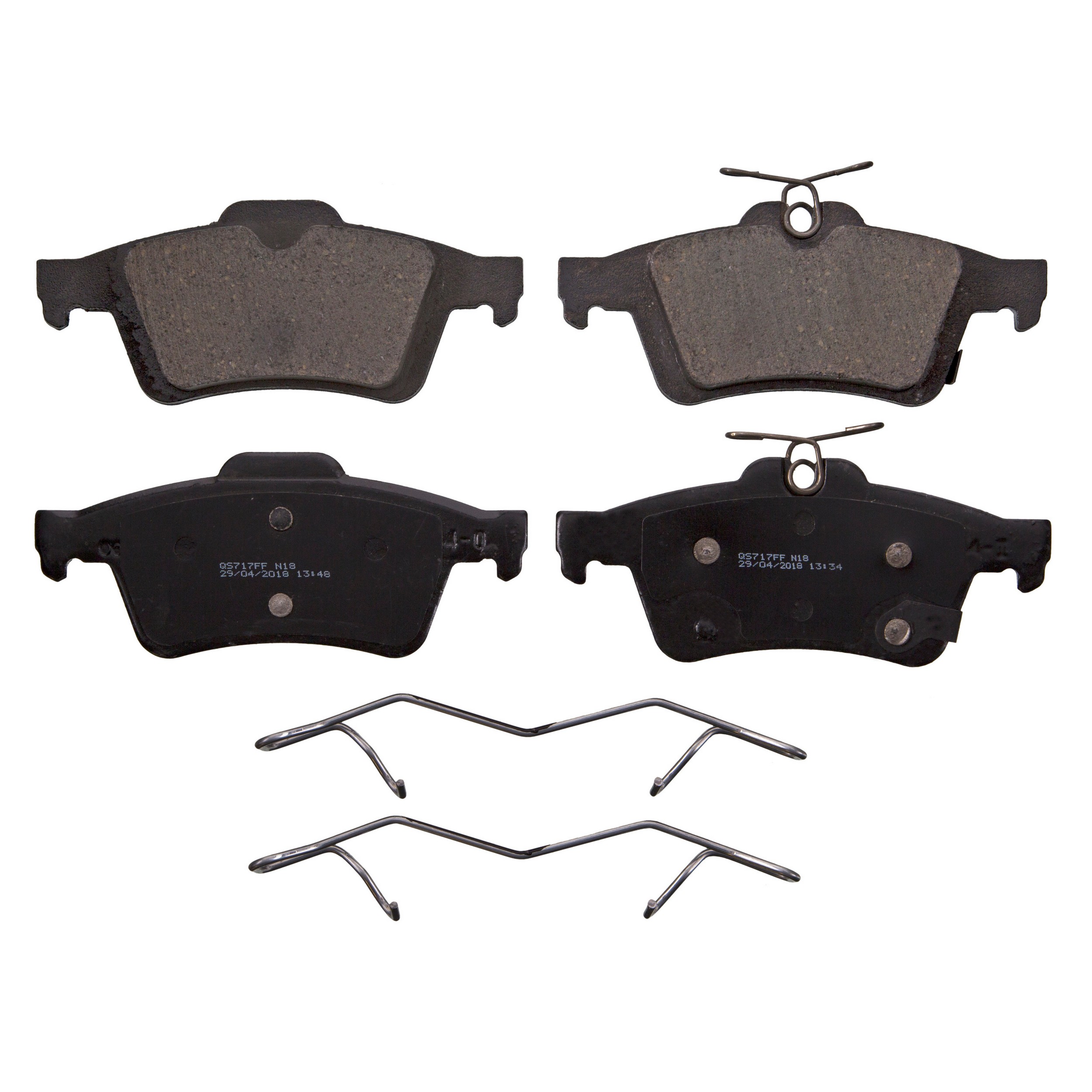 QuickStop Rear Disc Brake Pad Set Ceramic