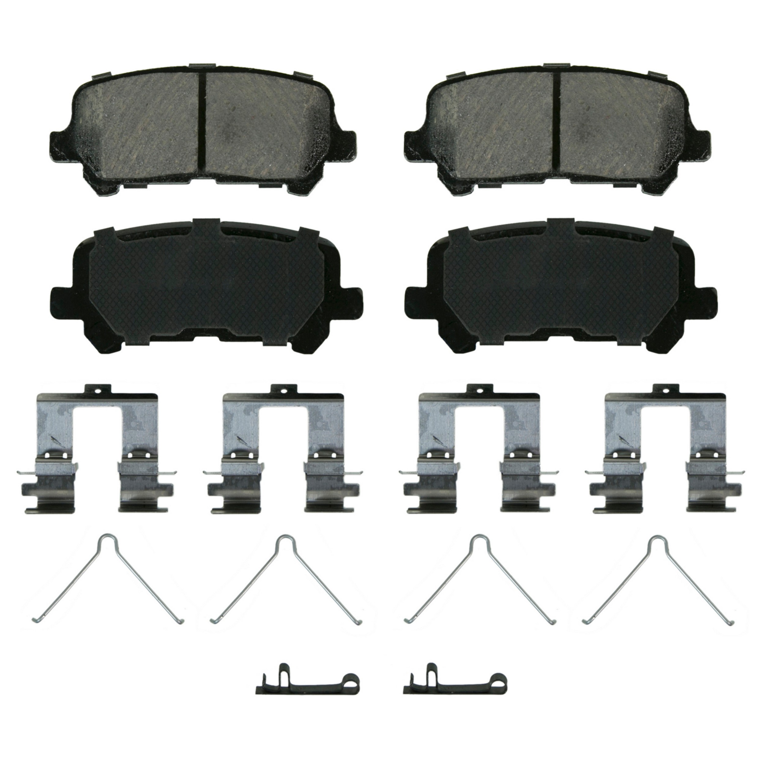 QuickStop Rear Disc Brake Pad Set Ceramic