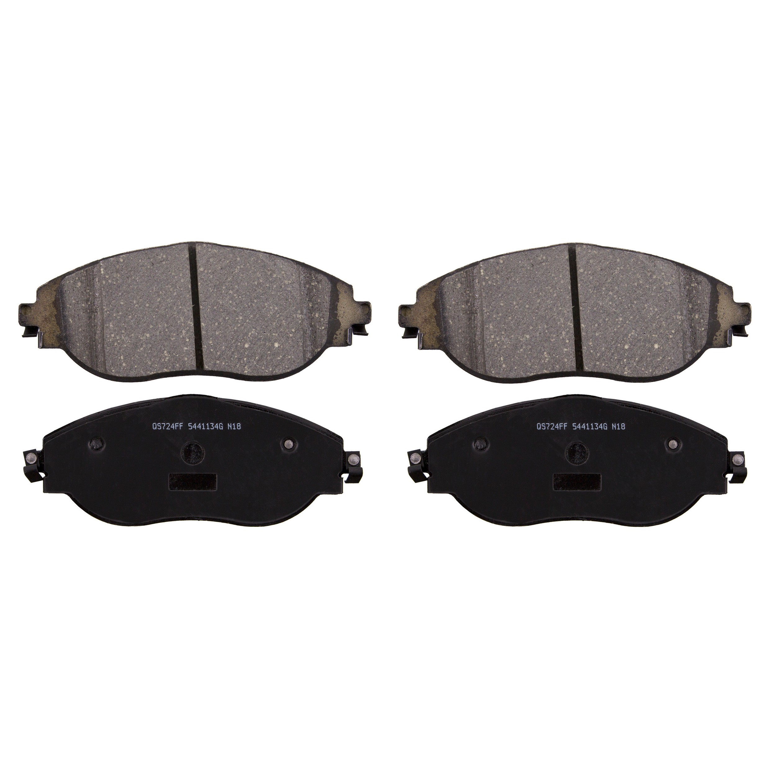QuickStop Front Disc Brake Pad Set Ceramic