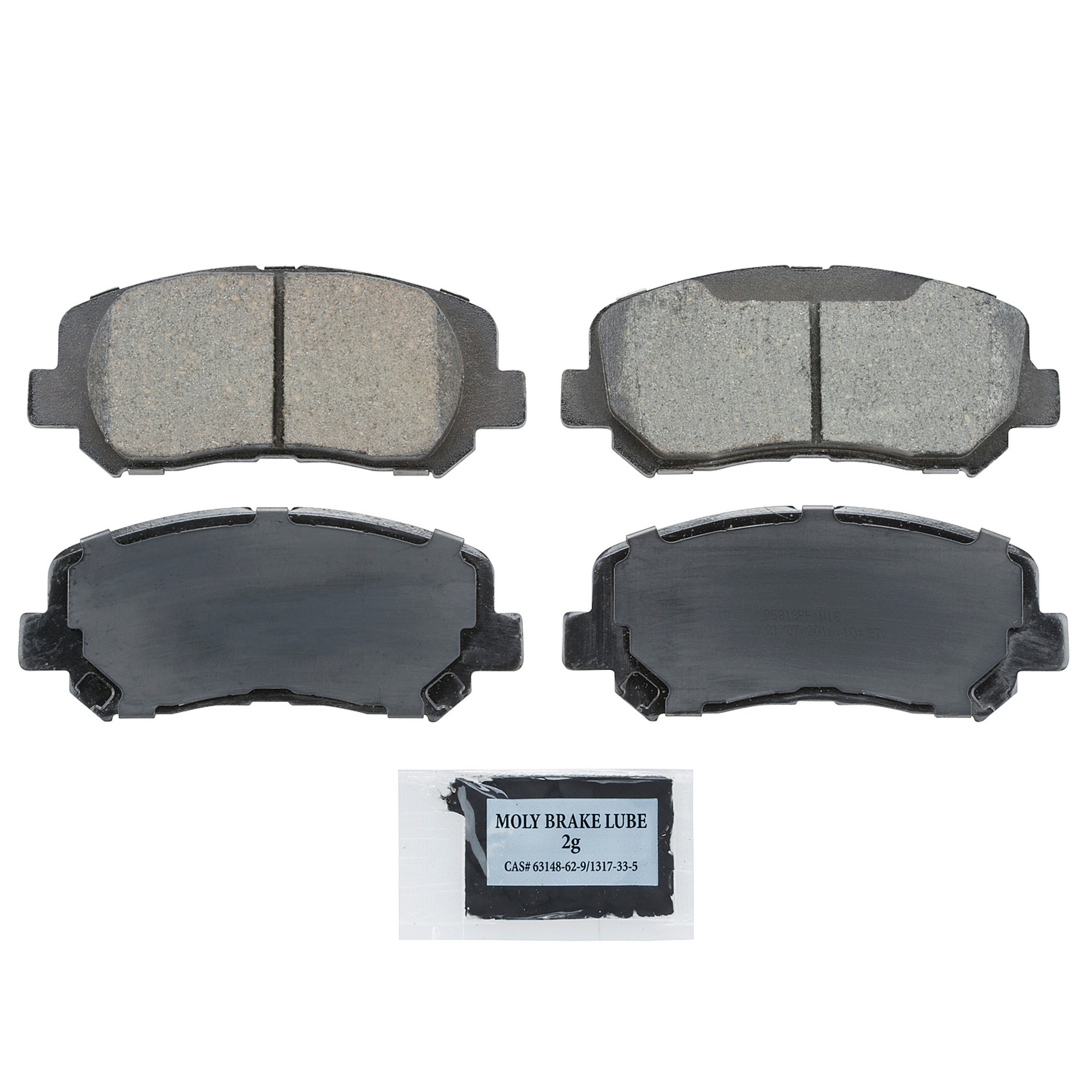 QuickStop Front Disc Brake Pad Set Ceramic