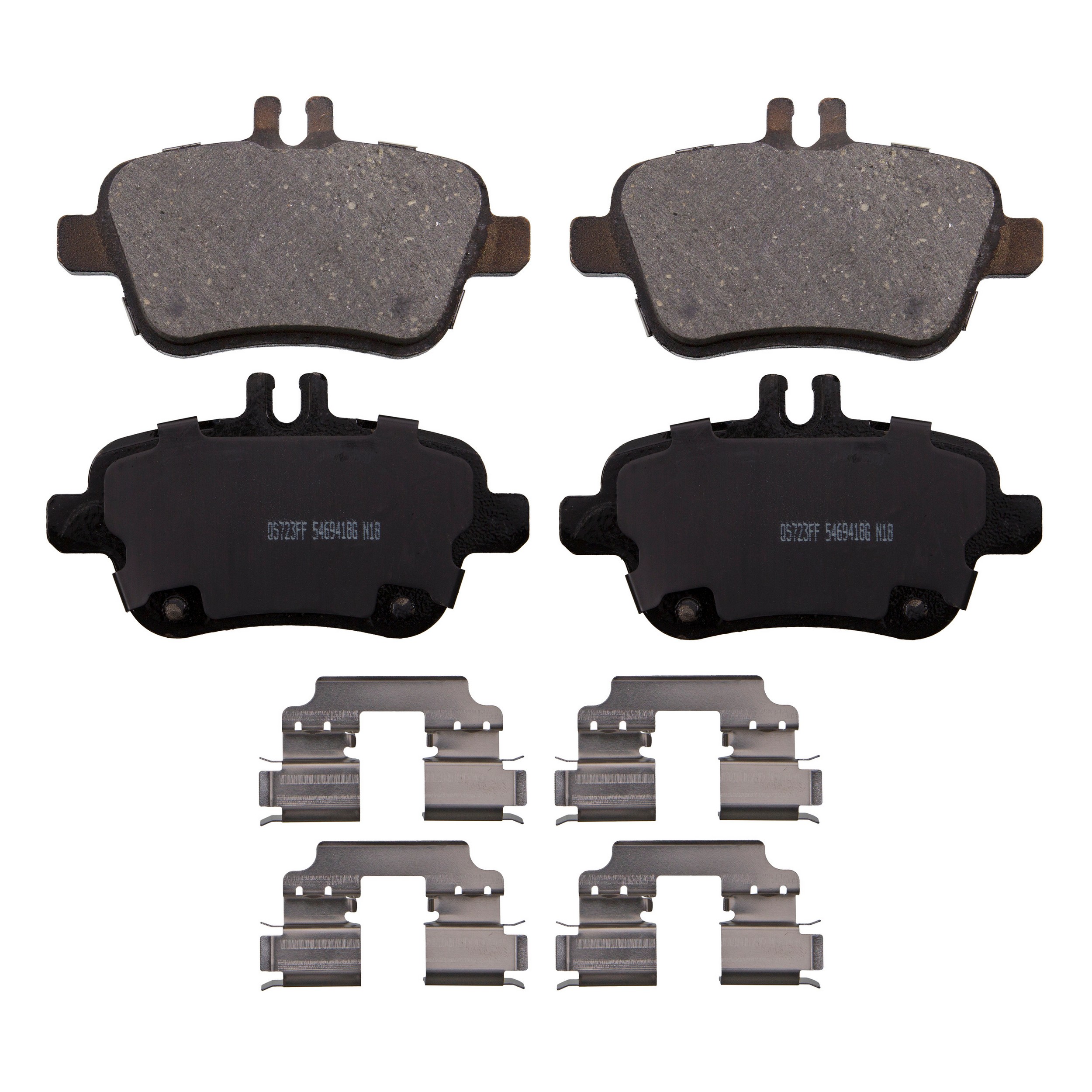 QuickStop Rear Disc Brake Pad Set Ceramic