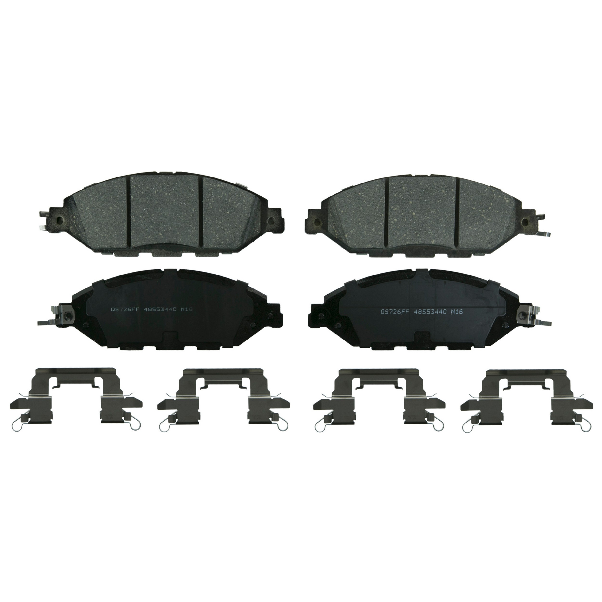 QuickStop Front Disc Brake Pad Set Ceramic