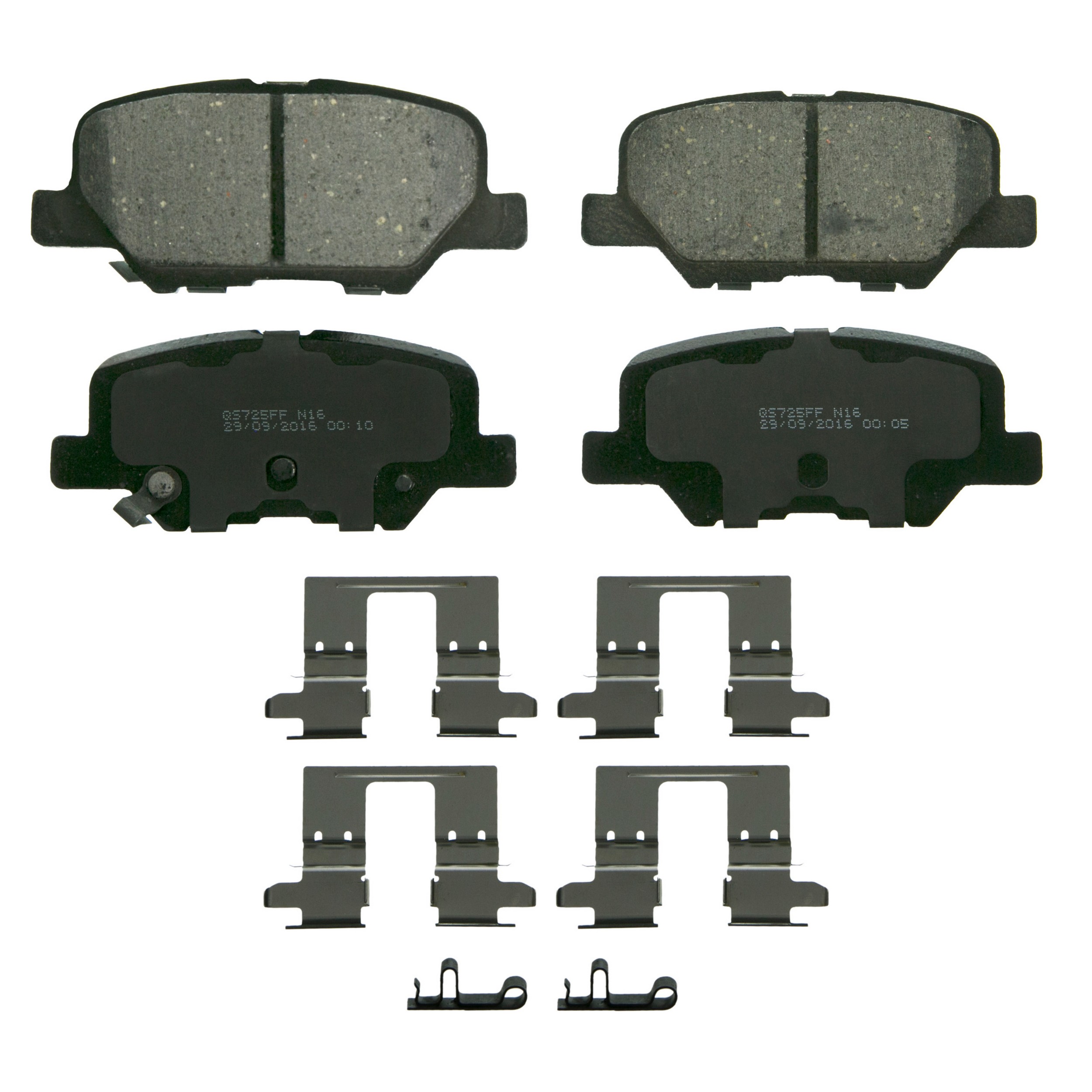 QuickStop Rear Disc Brake Pad Set Ceramic