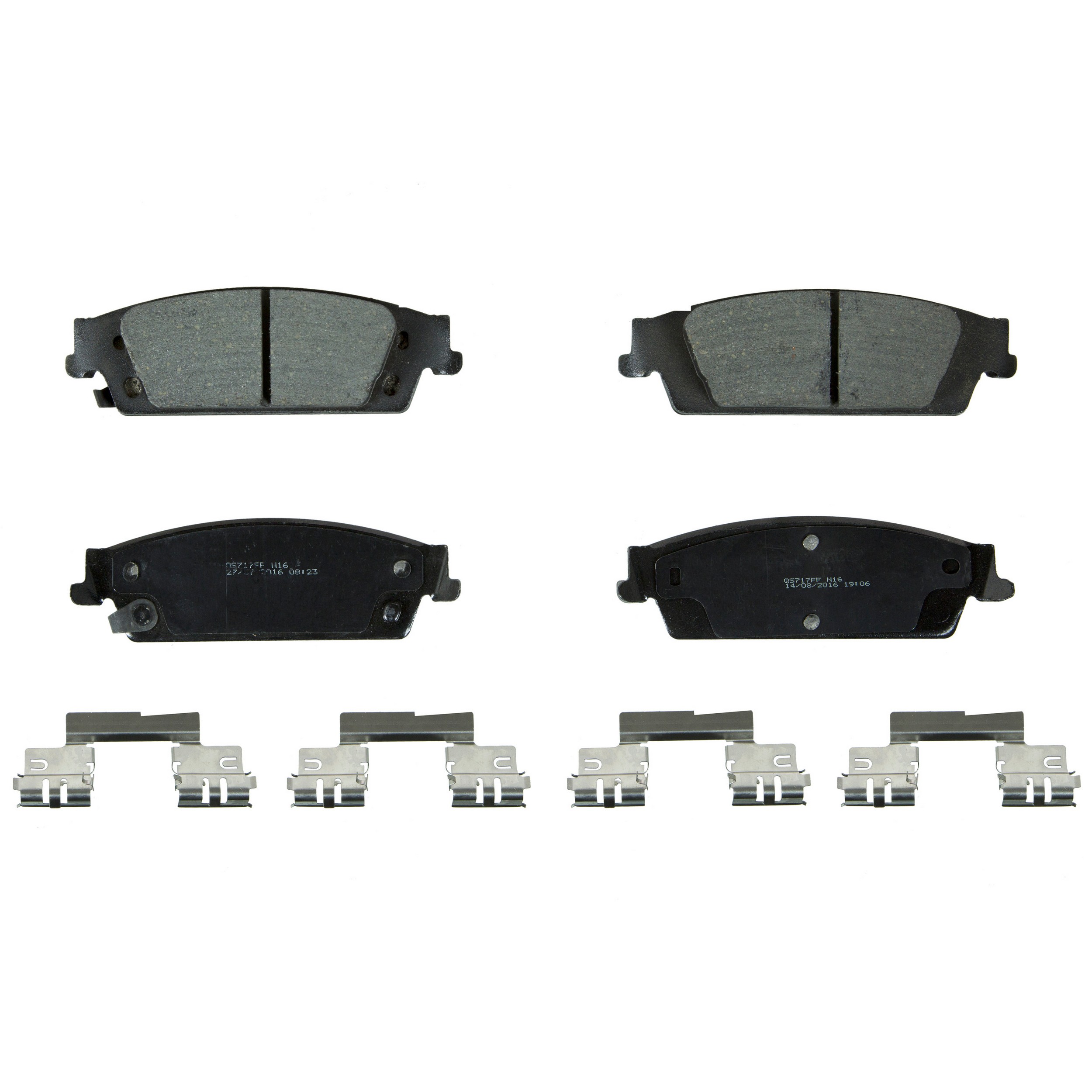 QuickStop Rear Disc Brake Pad Set Ceramic