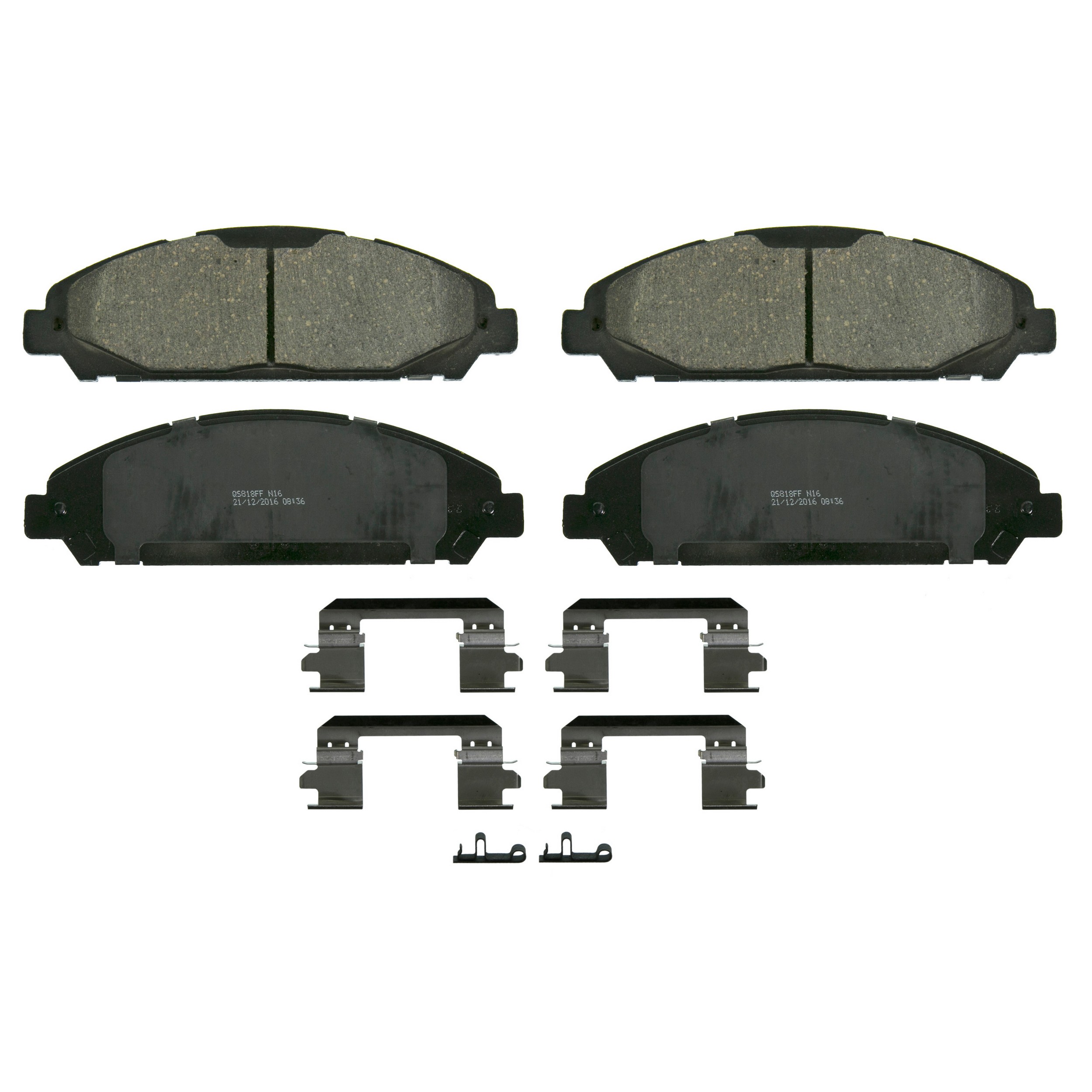 QuickStop Front Disc Brake Pad Set Ceramic
