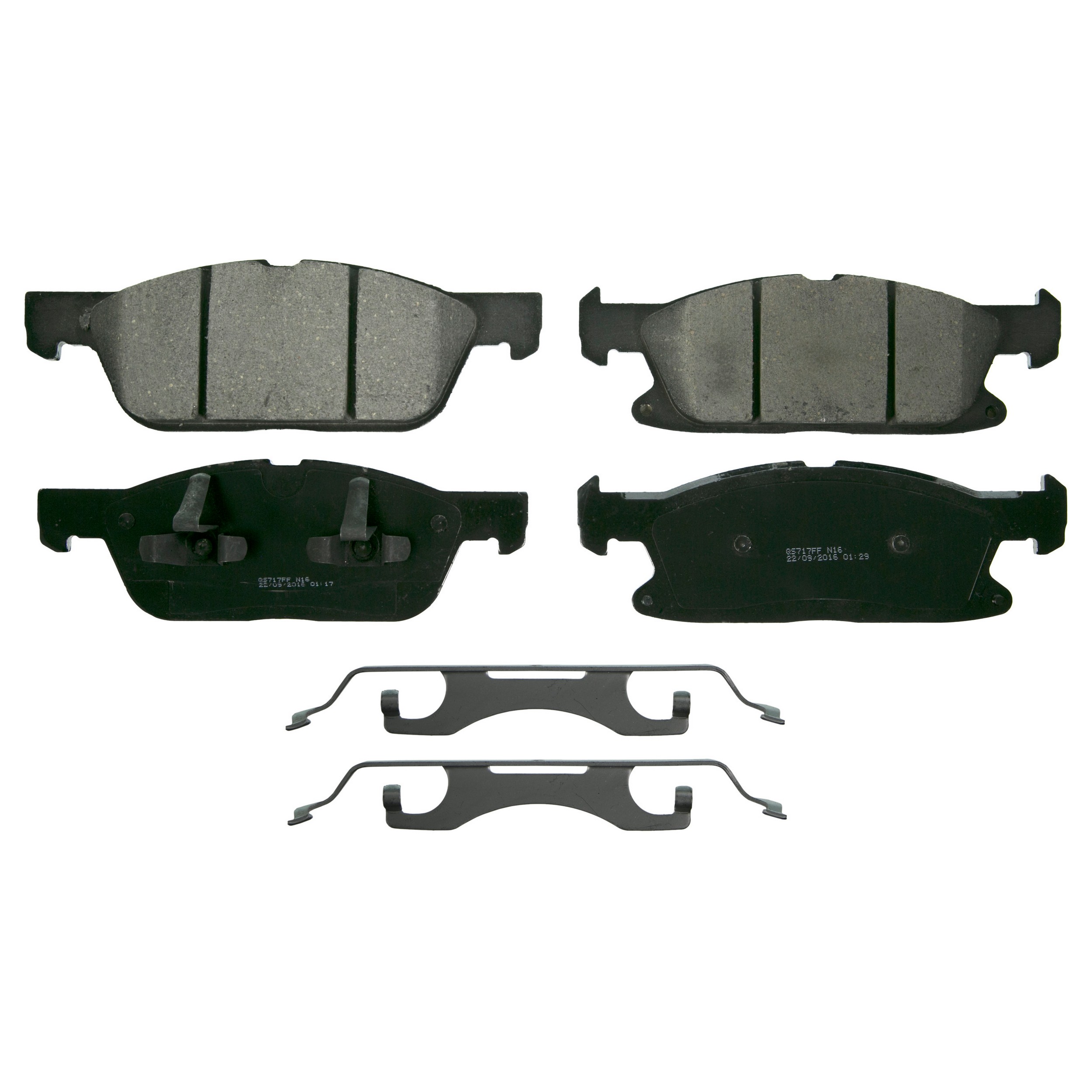 QuickStop Front Disc Brake Pad Set Ceramic
