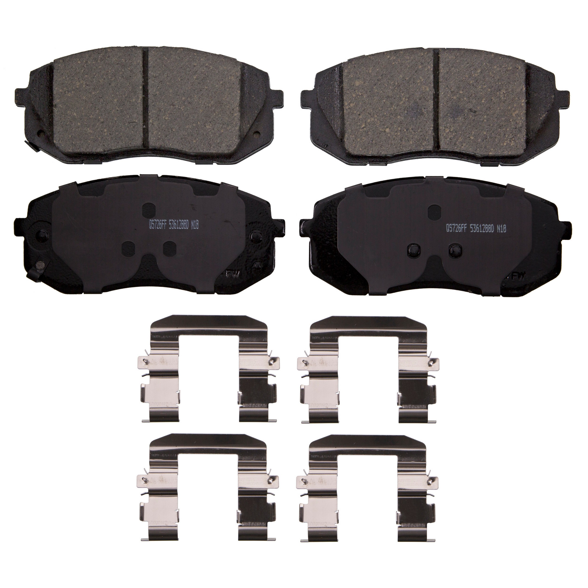 QuickStop Front Disc Brake Pad Set Ceramic