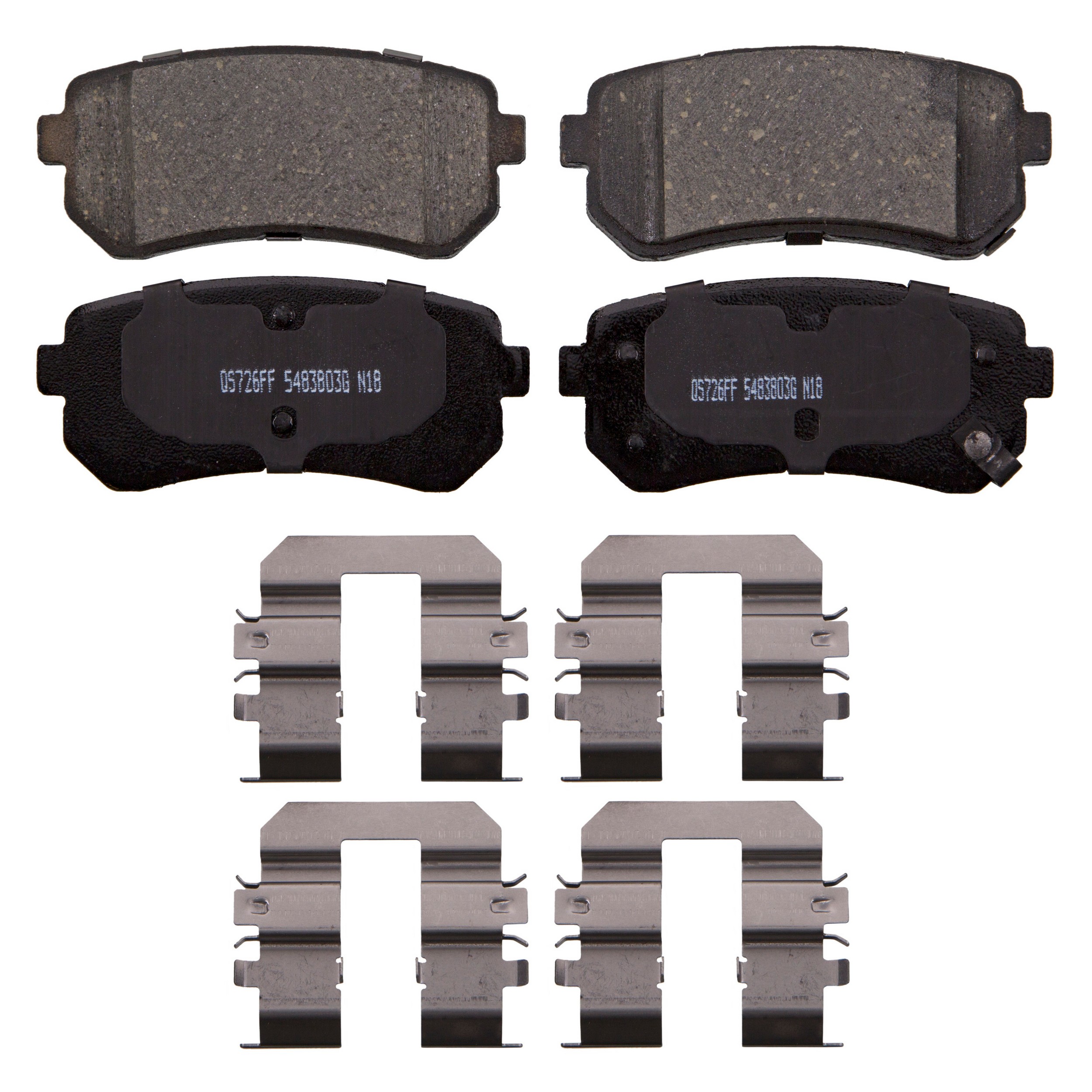 QuickStop Rear Disc Brake Pad Set Ceramic