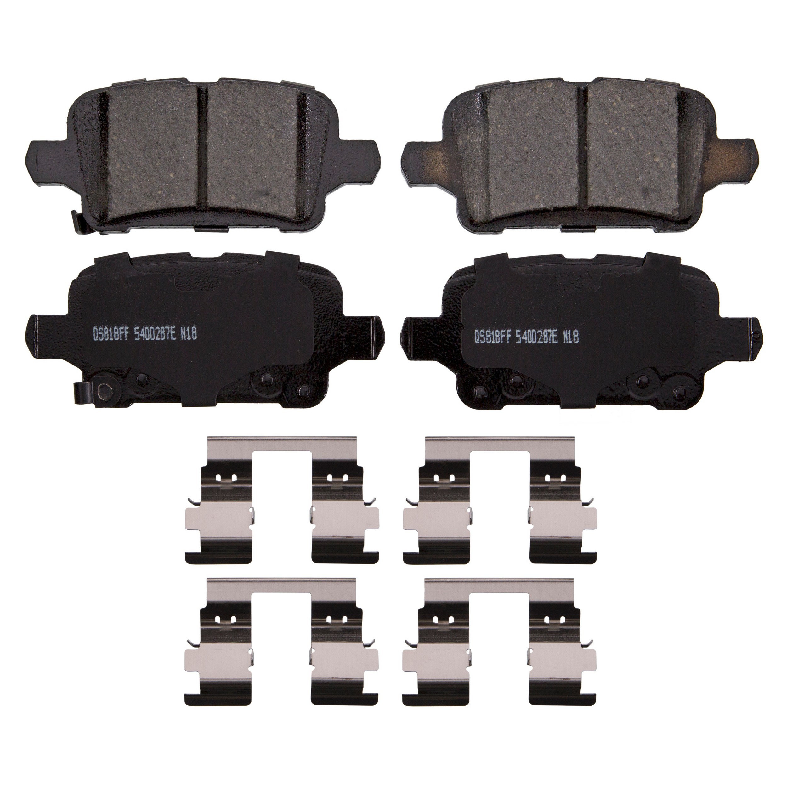 QuickStop Rear Disc Brake Pad Set Ceramic