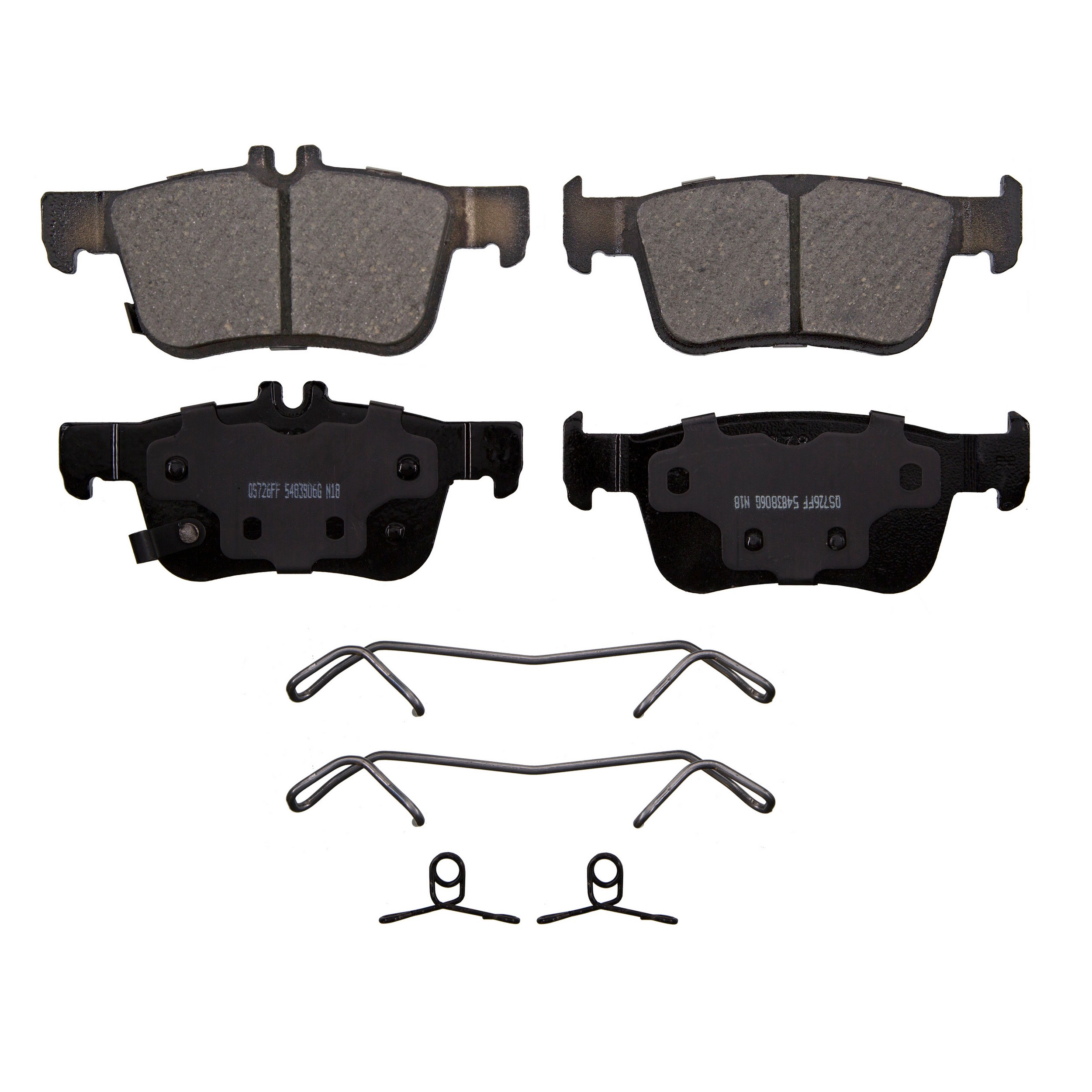 QuickStop Rear Disc Brake Pad Set Ceramic