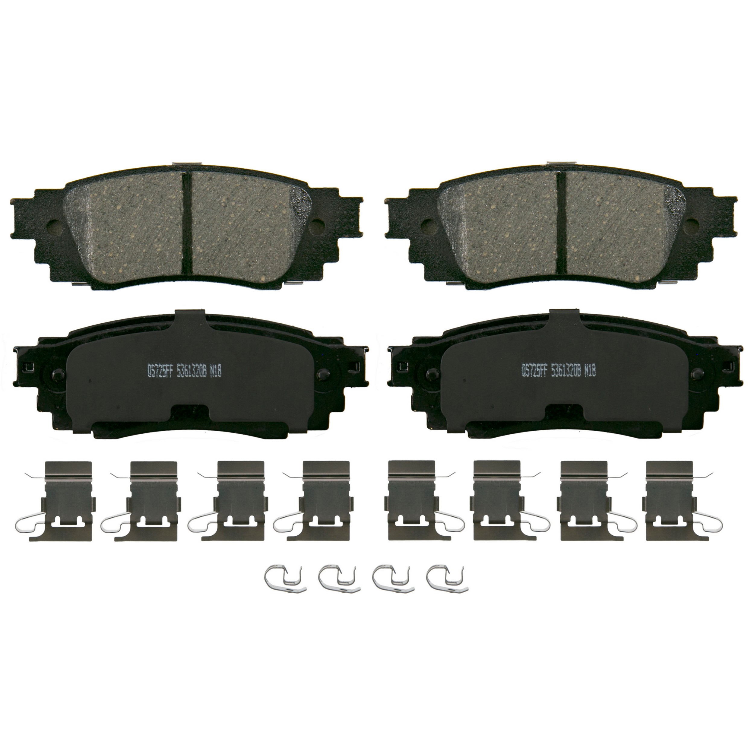 QuickStop Rear Disc Brake Pad Set Ceramic