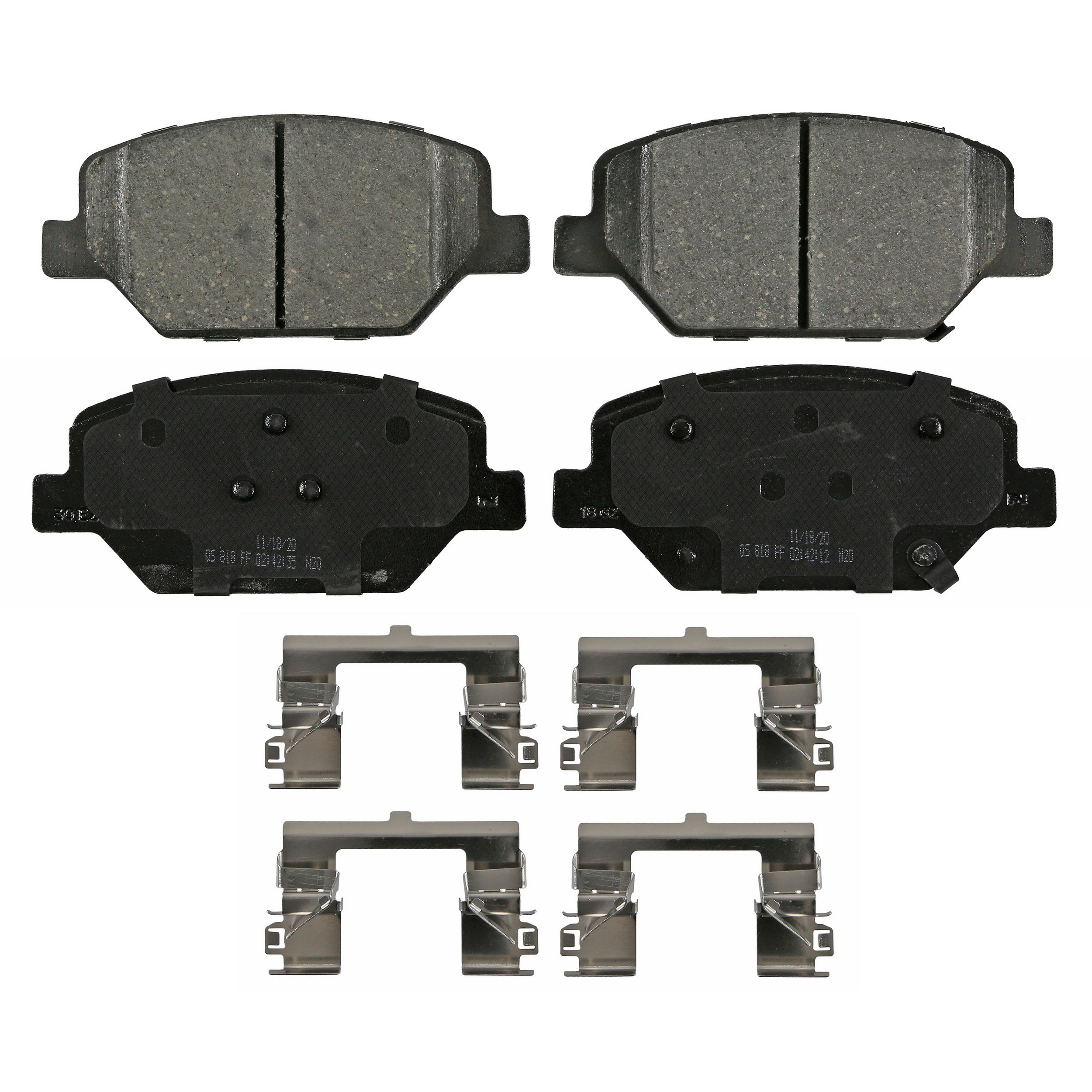 QuickStop Front Disc Brake Pad Set Ceramic