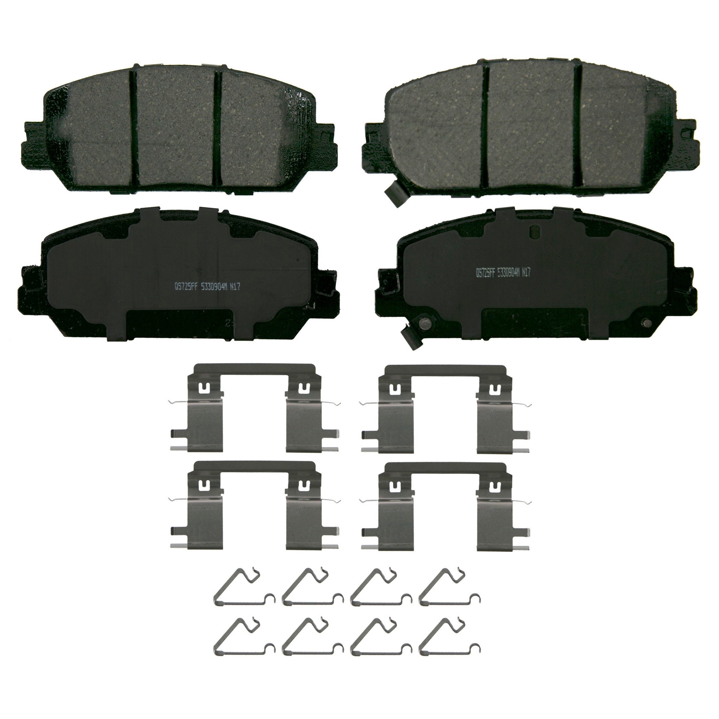 QuickStop Front Disc Brake Pad Set Ceramic
