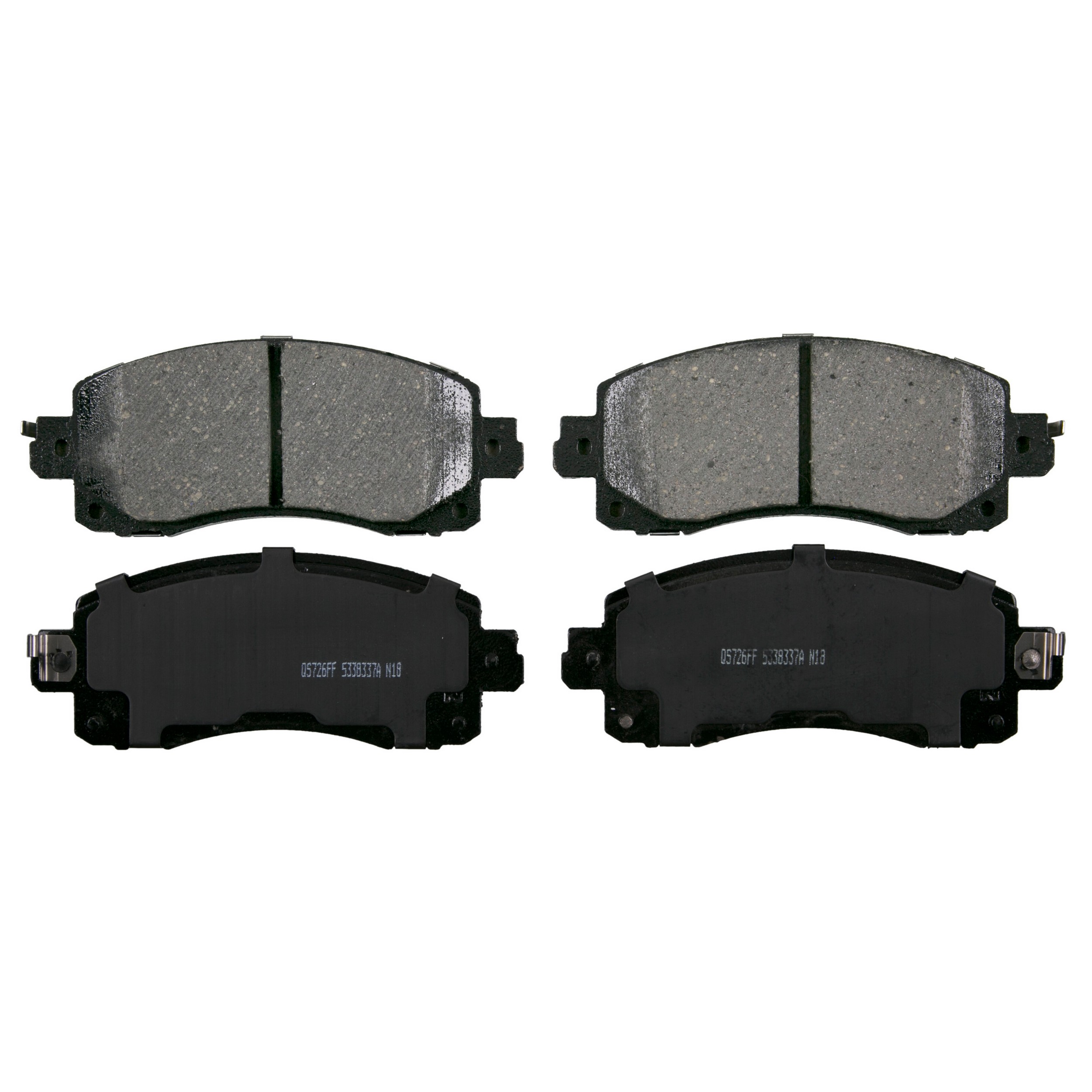 QuickStop Front Disc Brake Pad Set Ceramic