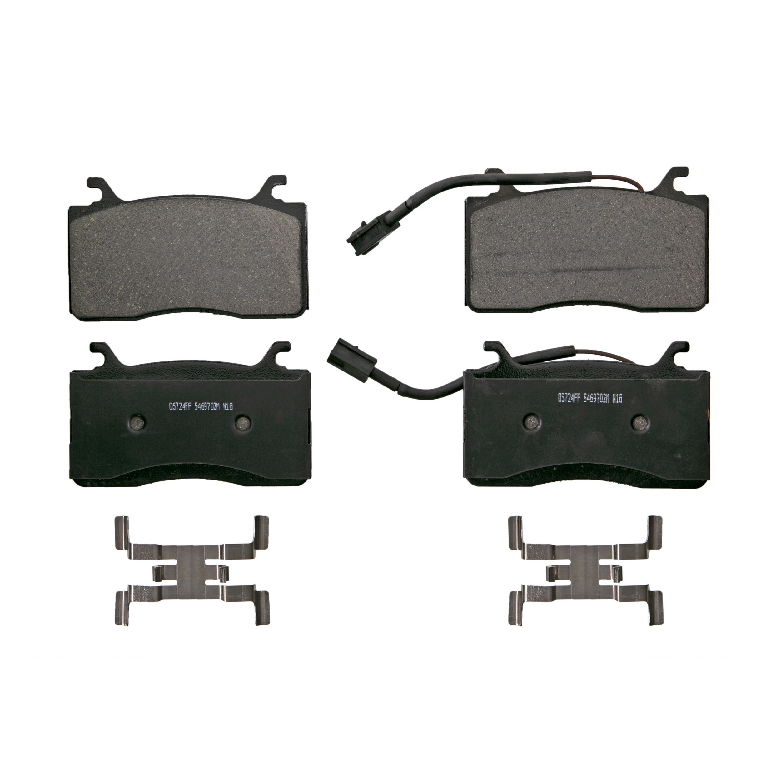 QuickStop Front Disc Brake Pad Set Ceramic