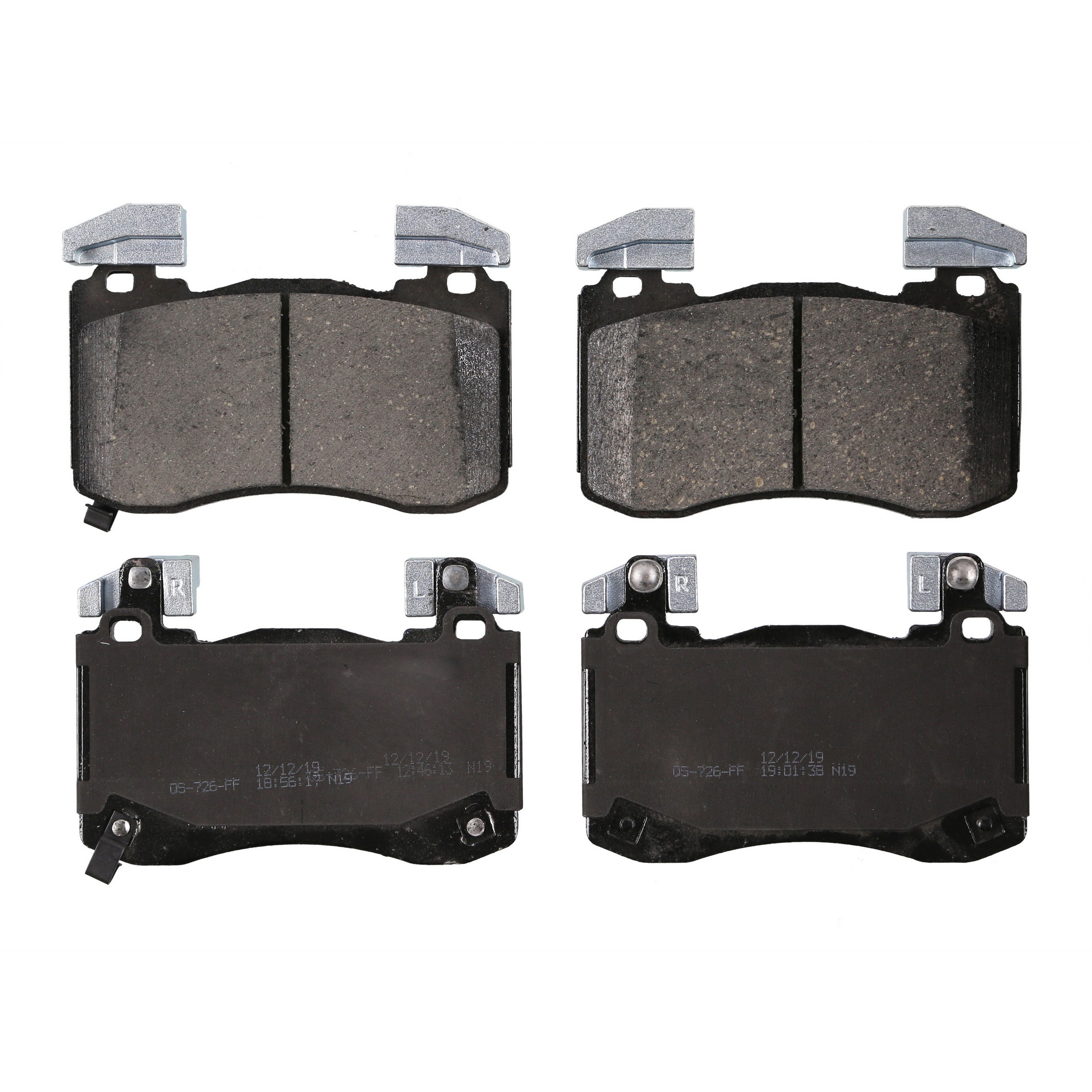 QuickStop Front Disc Brake Pad Set Ceramic