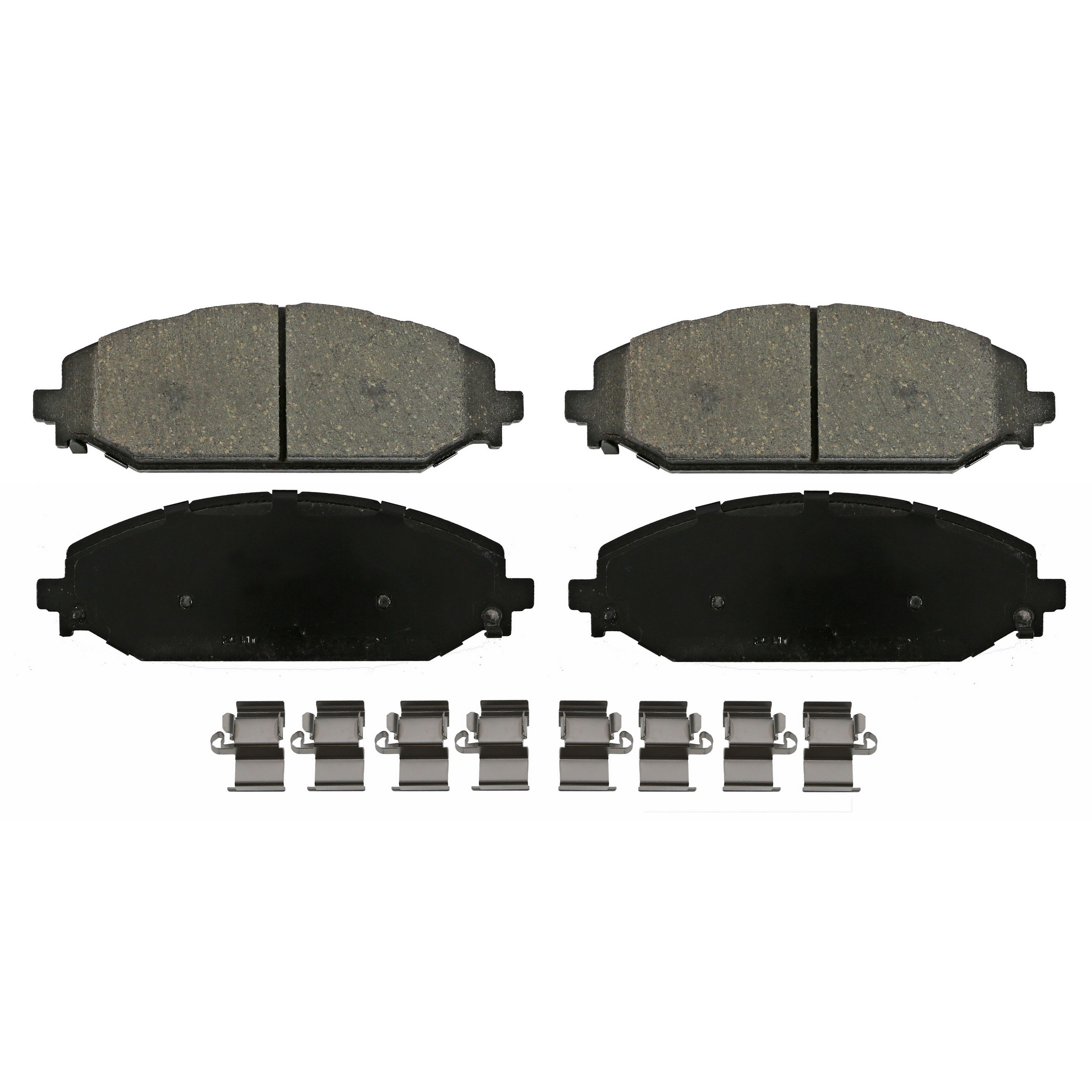 QuickStop Front Disc Brake Pad Set Ceramic