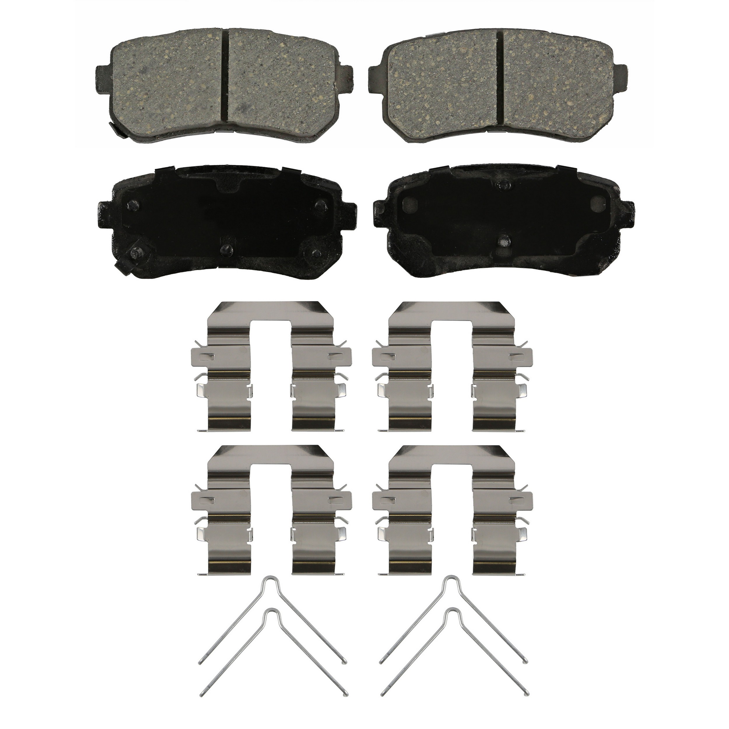 QuickStop Rear Disc Brake Pad Set Ceramic