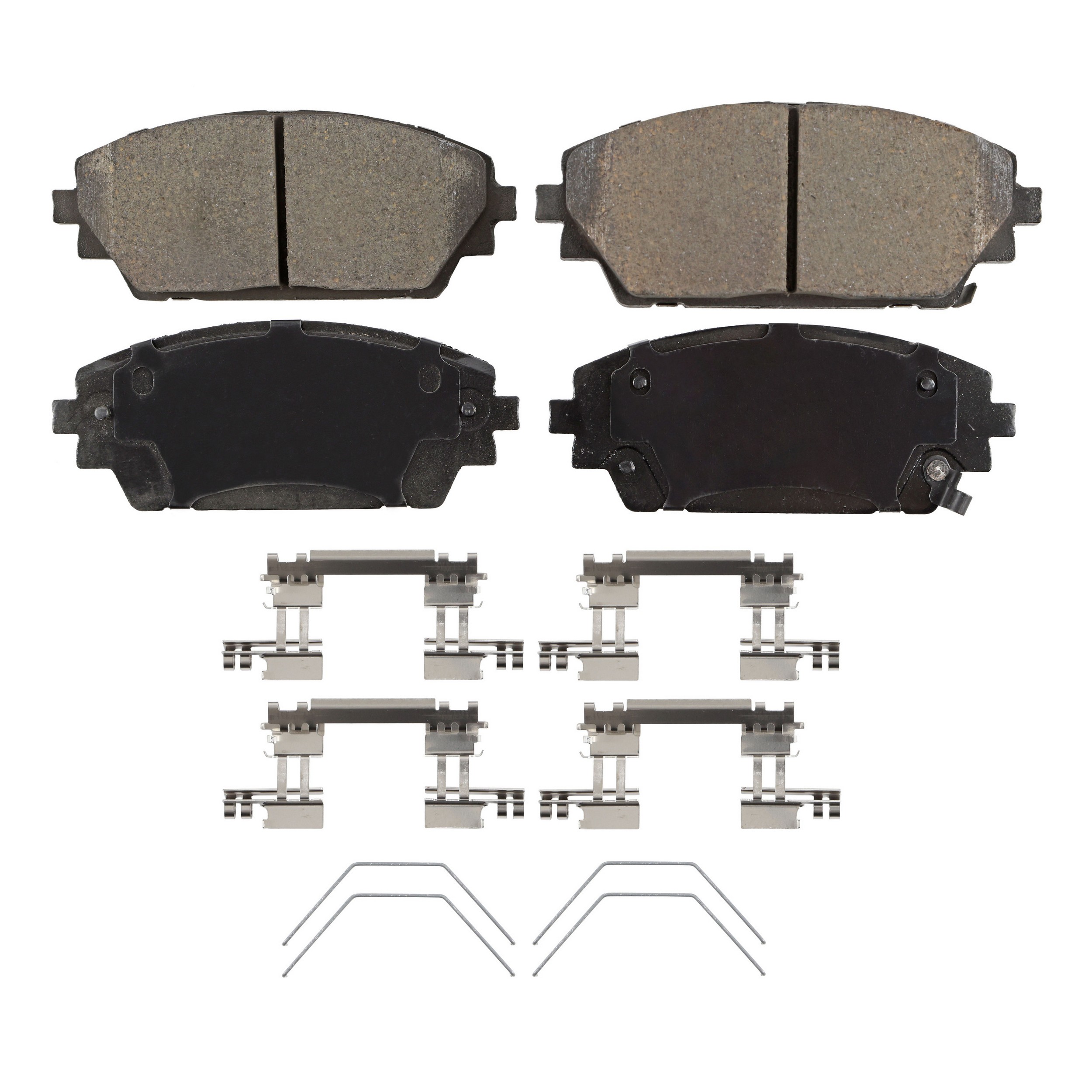 QuickStop Front Disc Brake Pad Set Ceramic