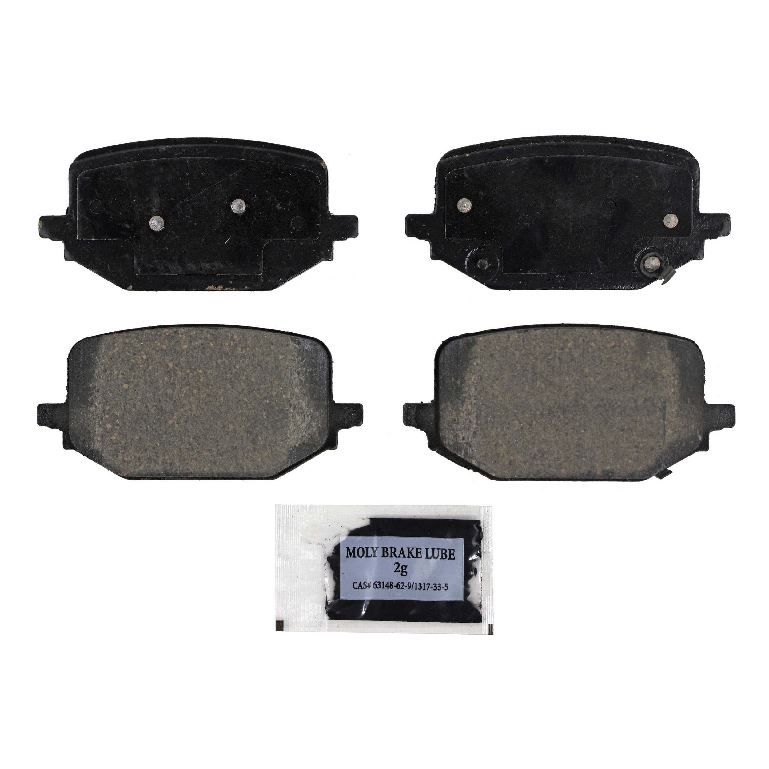 QuickStop Rear Disc Brake Pad Set Ceramic