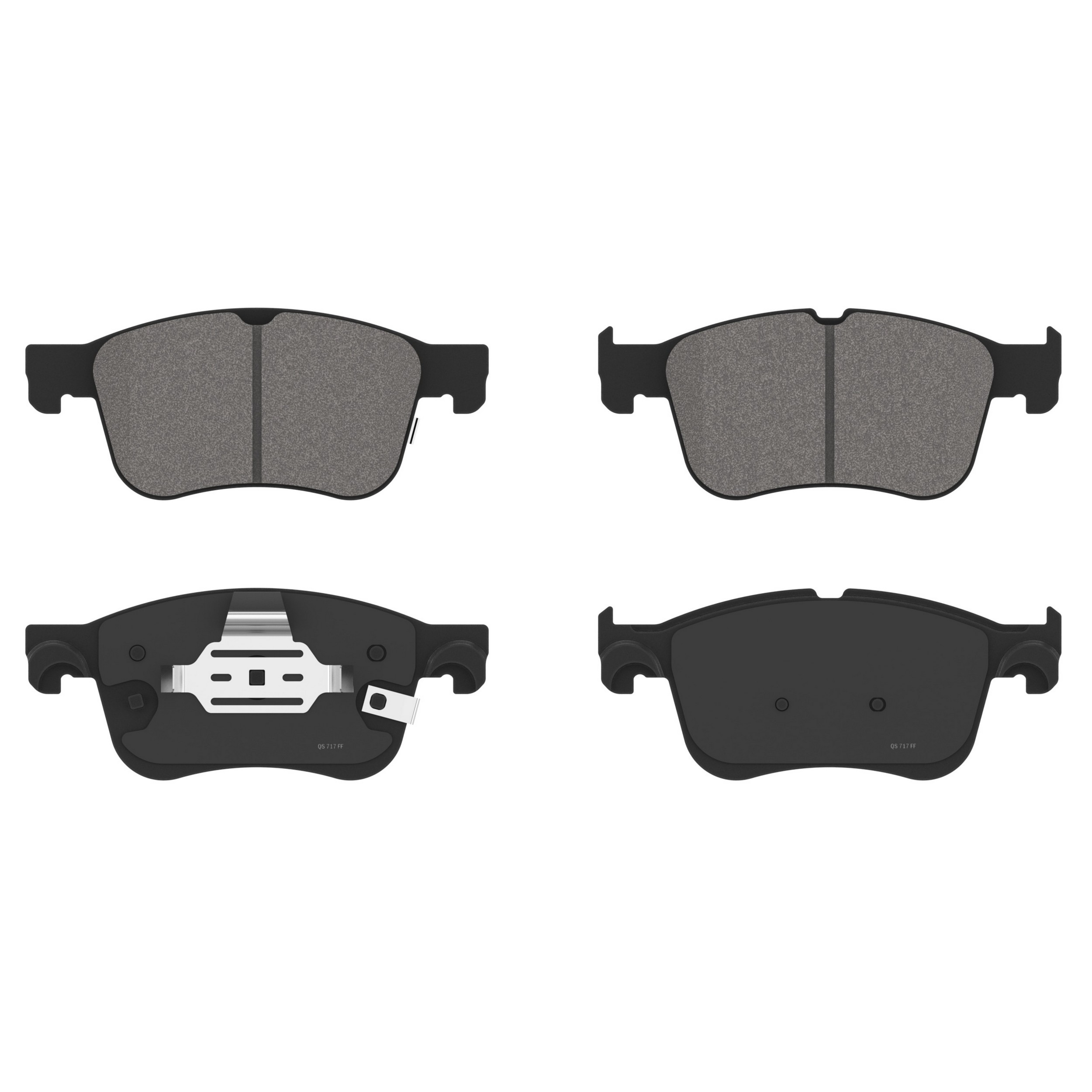 QuickStop Front Disc Brake Pad Set Ceramic