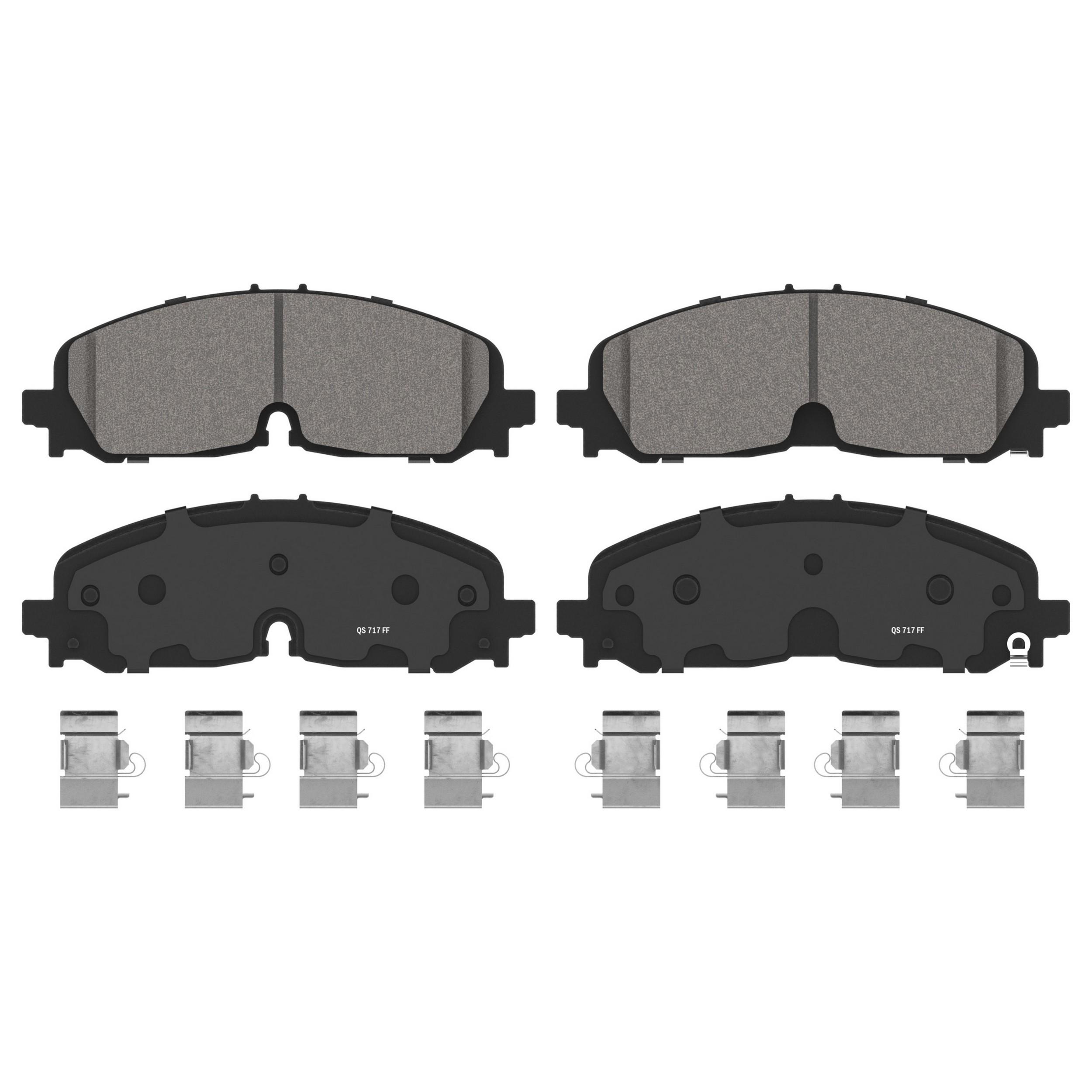 QuickStop Front Disc Brake Pad Set Ceramic