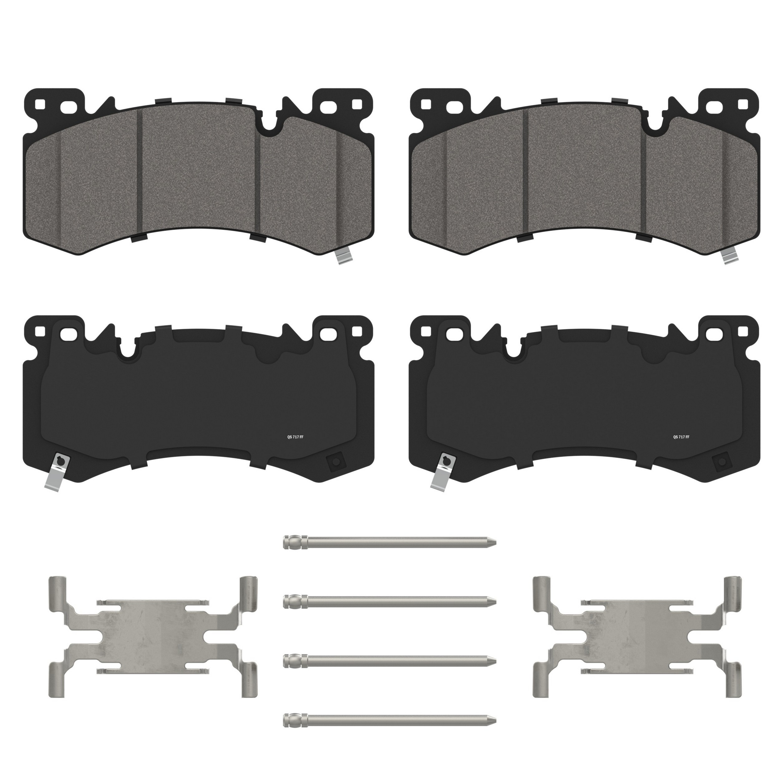 QuickStop Front Disc Brake Pad Set Ceramic