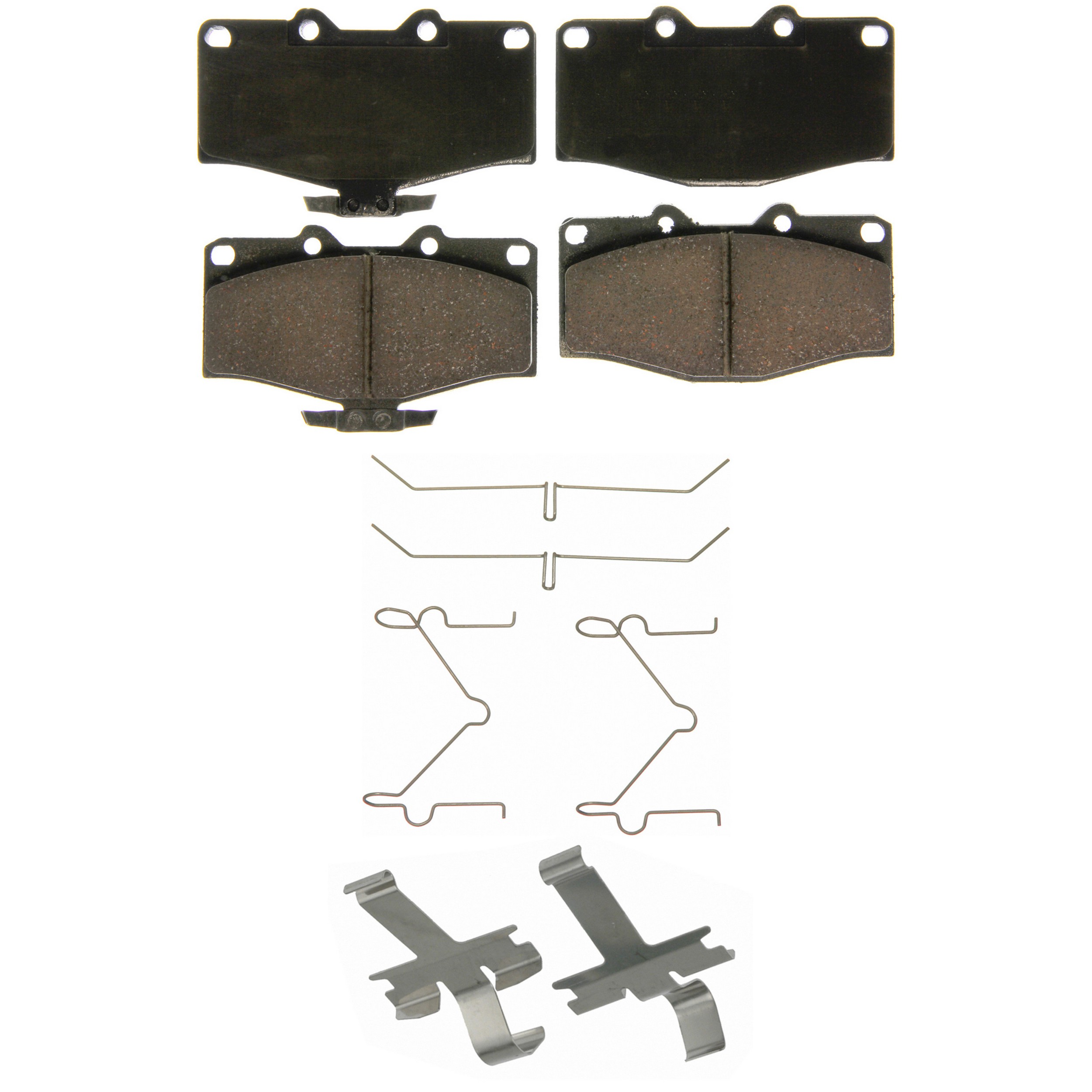QuickStop Front Disc Brake Pad Set Ceramic