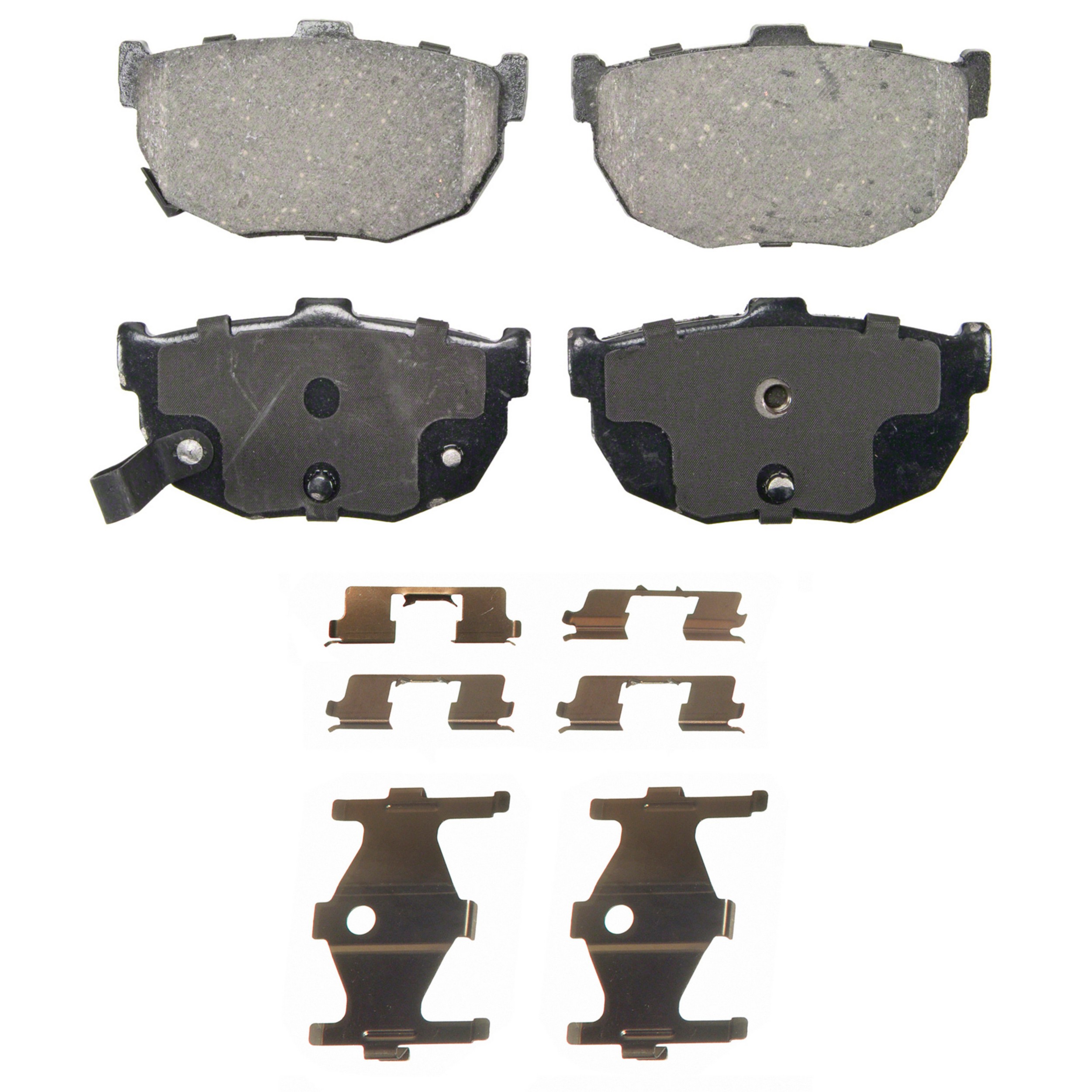 QuickStop Rear Disc Brake Pad Set Ceramic