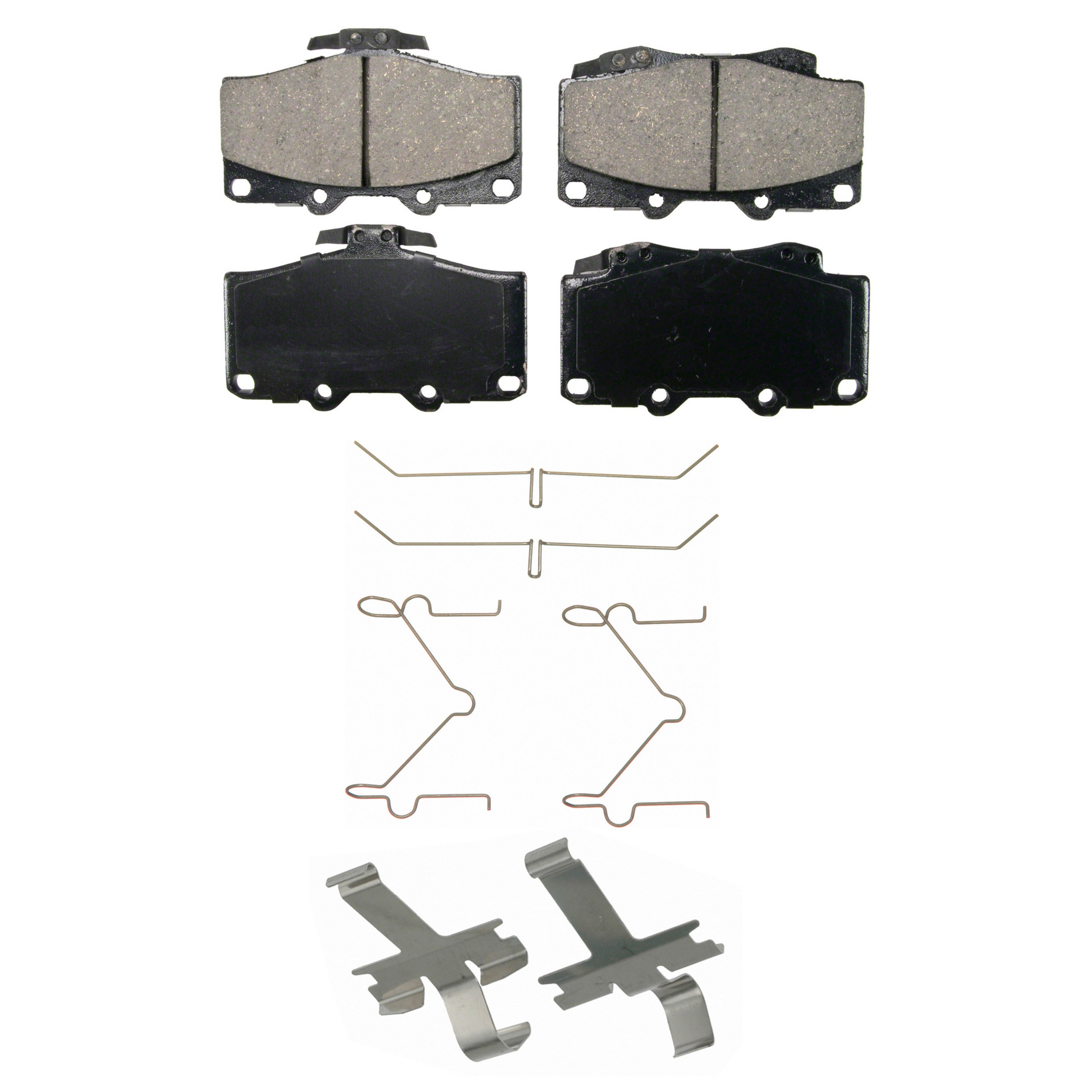 QuickStop Front Disc Brake Pad Set Ceramic