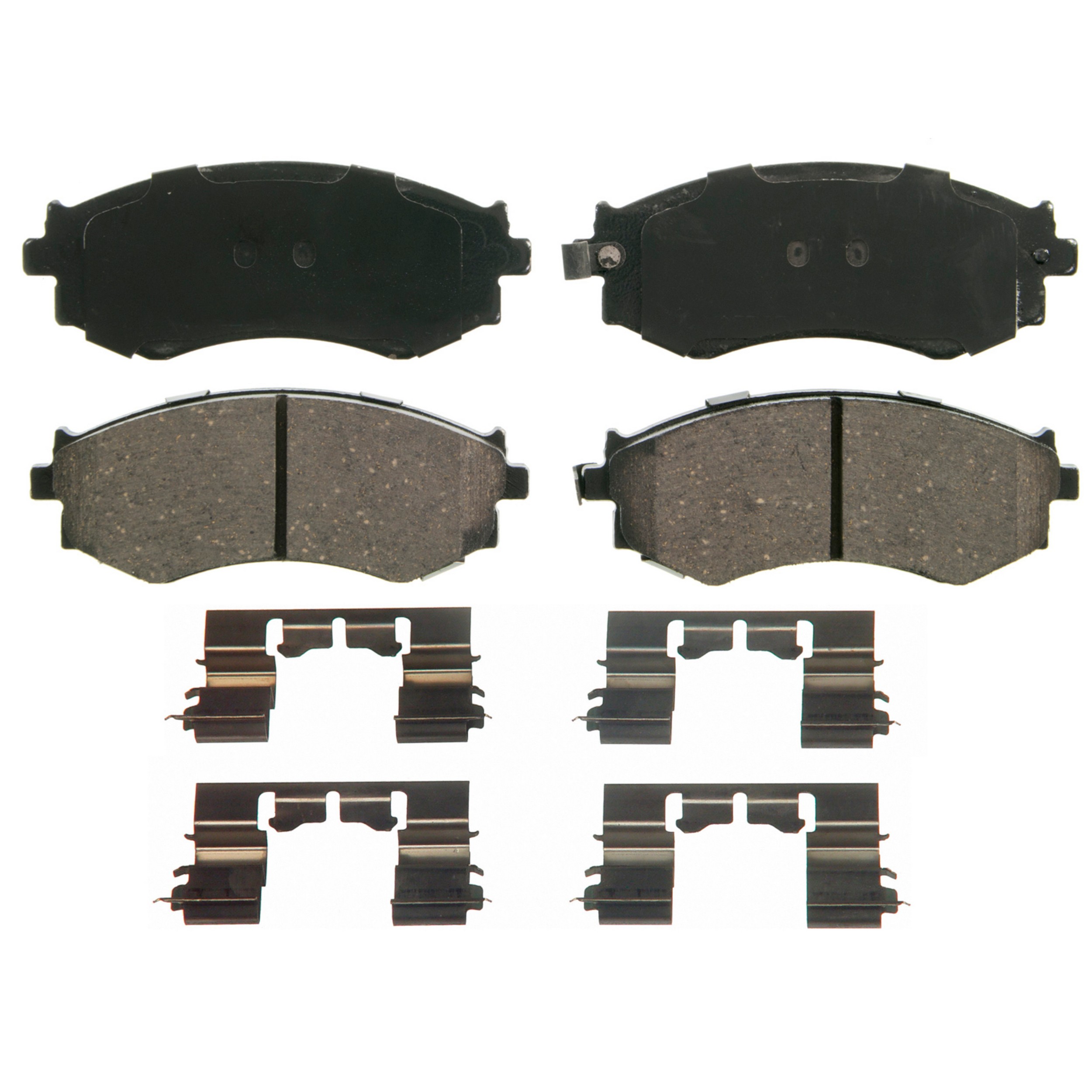 QuickStop Front Disc Brake Pad Set Ceramic