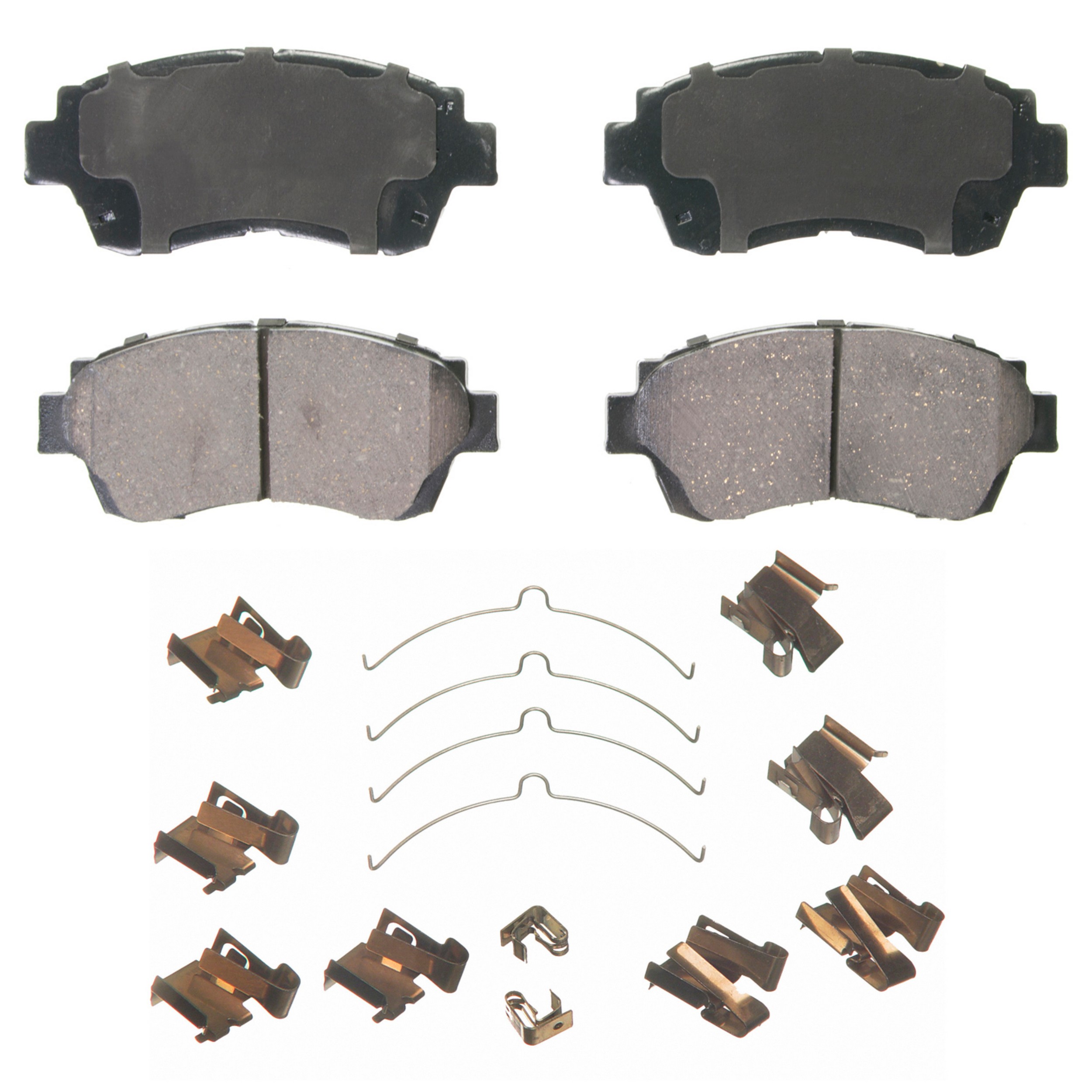 QuickStop Front Disc Brake Pad Set Ceramic
