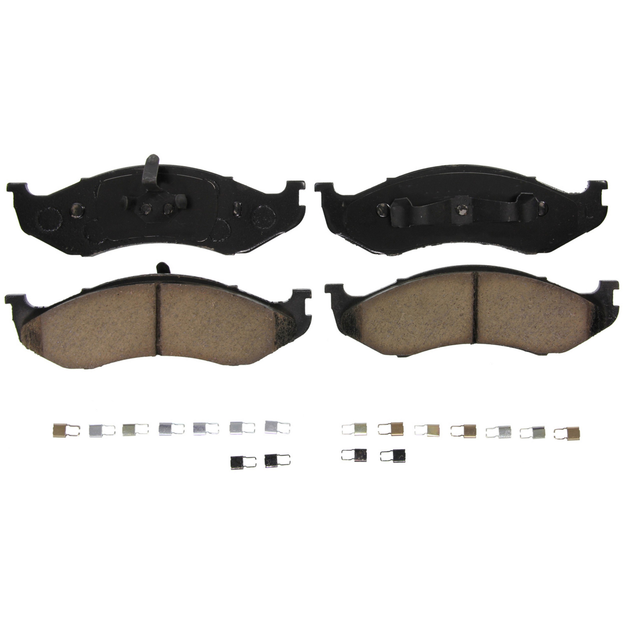 QuickStop Front Disc Brake Pad Set Ceramic