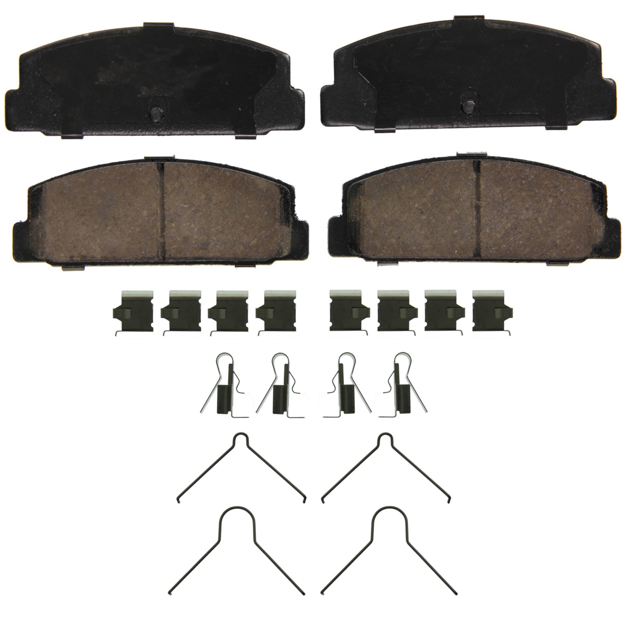 QuickStop Rear Disc Brake Pad Set Ceramic