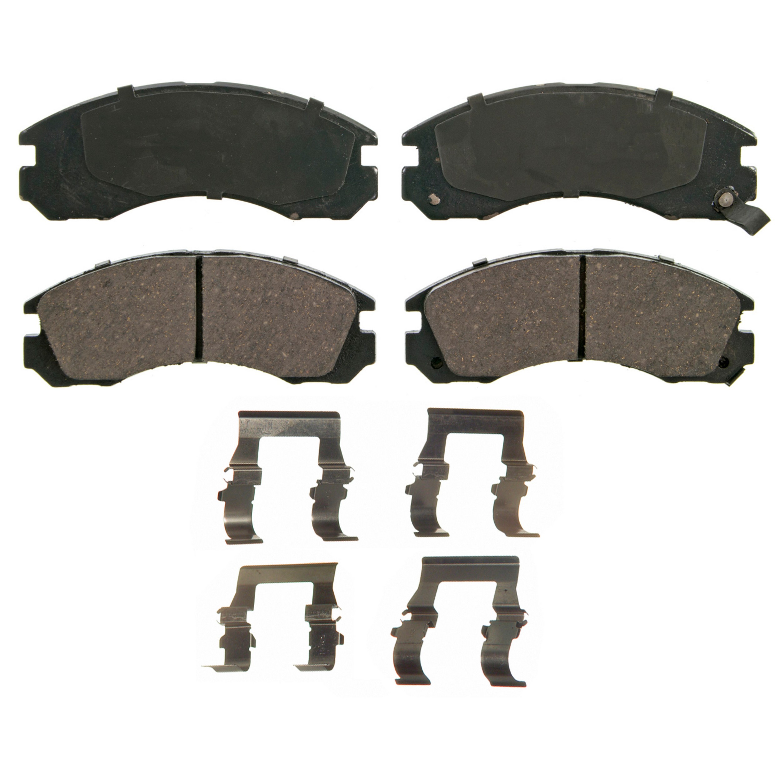 QuickStop Front Disc Brake Pad Set Ceramic