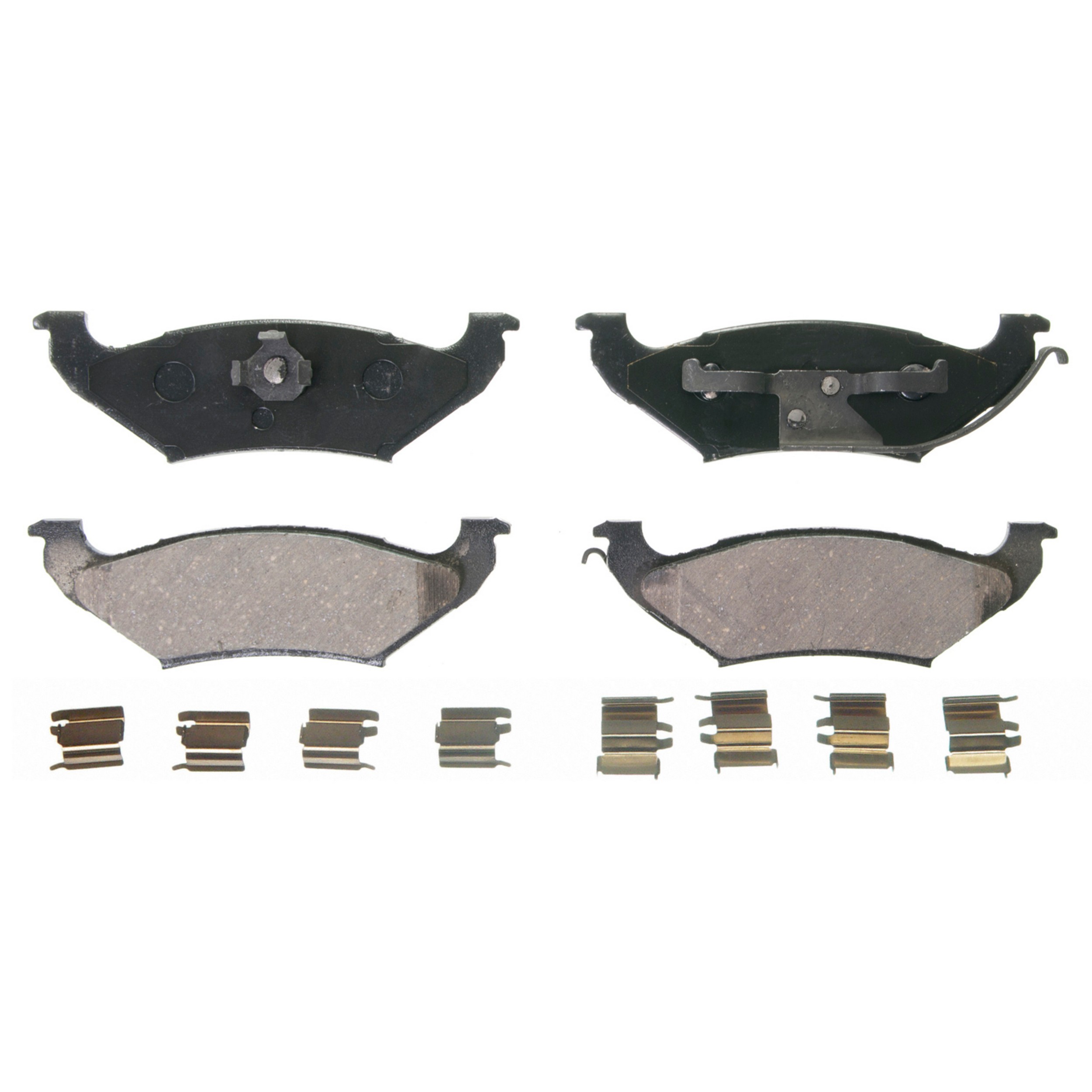 QuickStop Rear Disc Brake Pad Set Ceramic