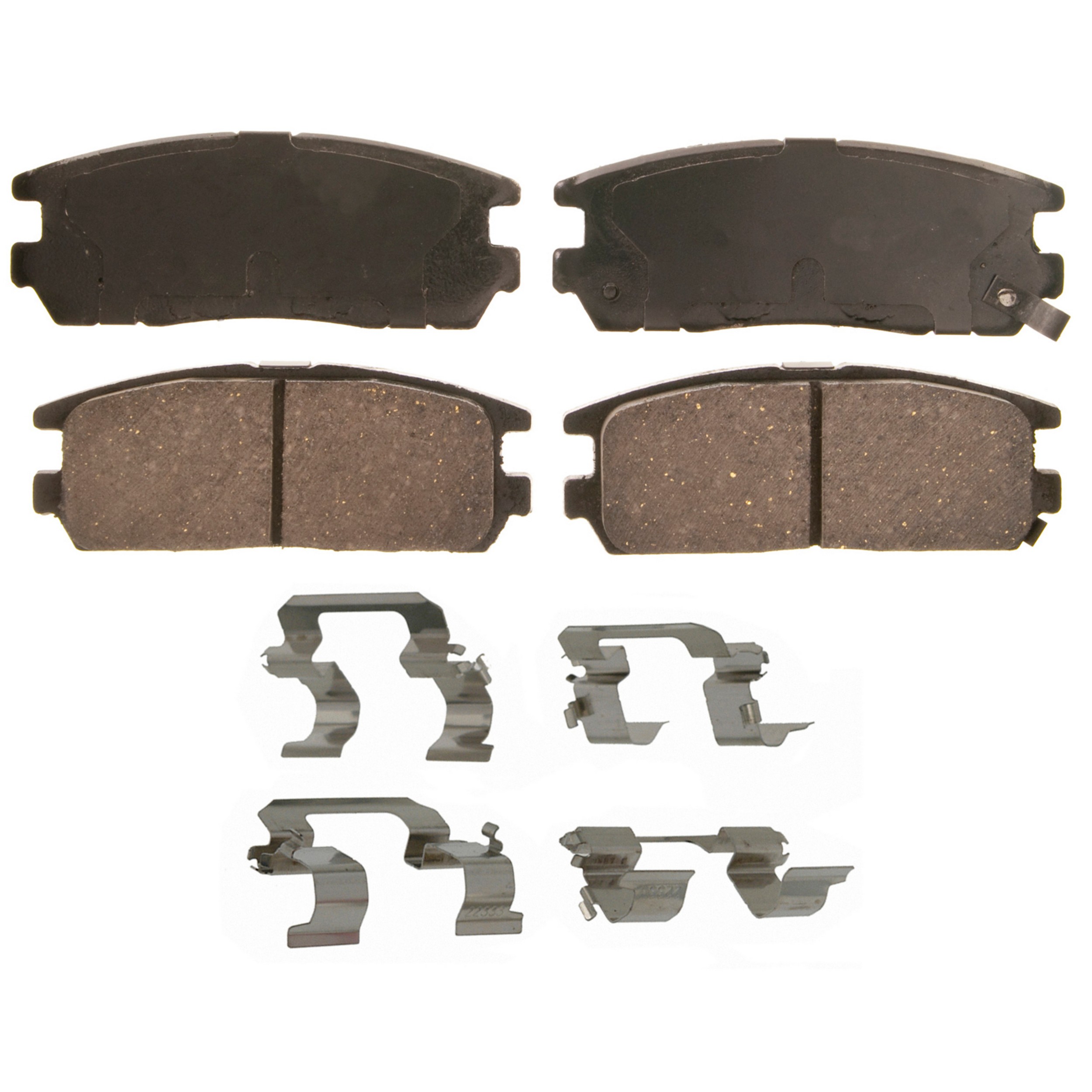 QuickStop Rear Disc Brake Pad Set Ceramic