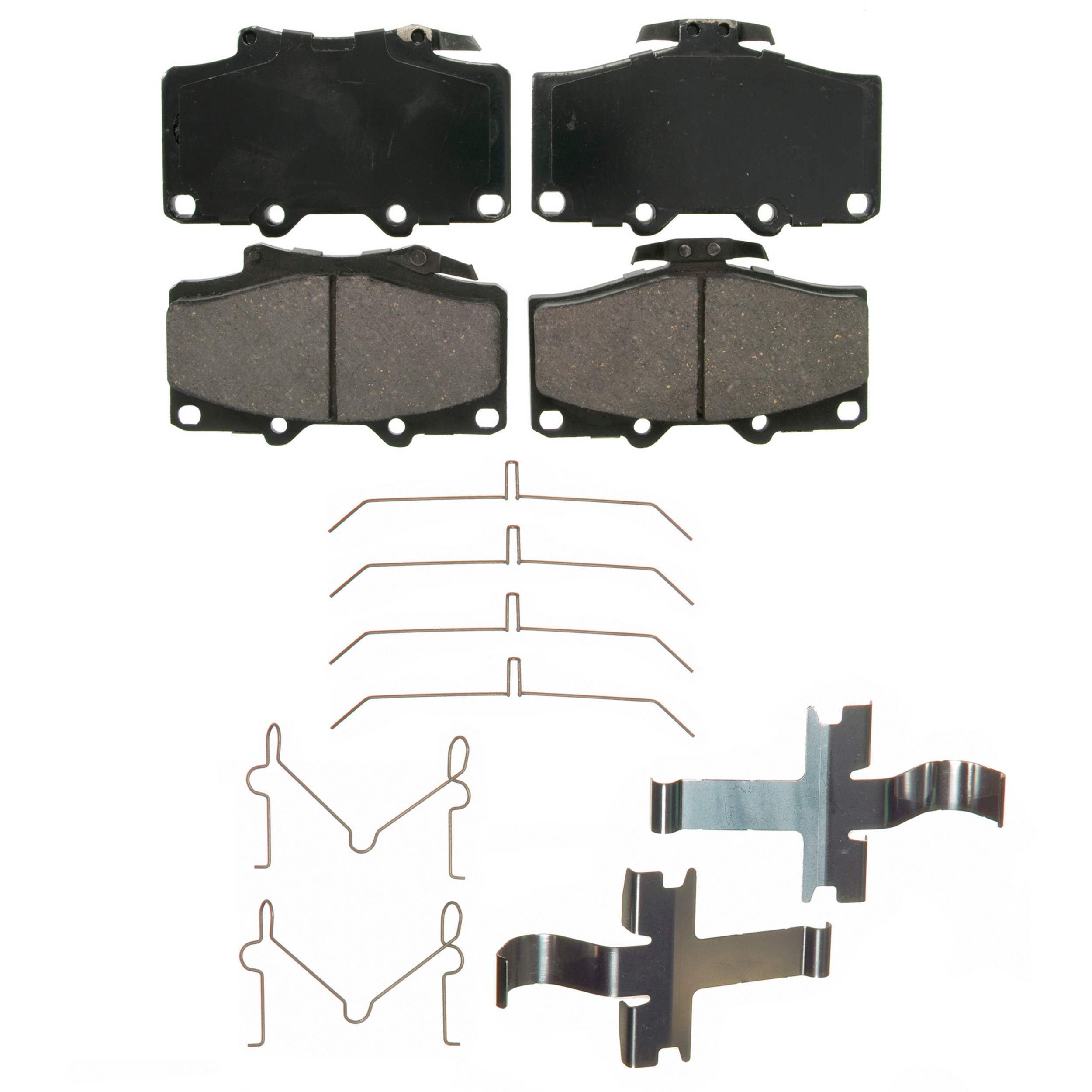 QuickStop Front Disc Brake Pad Set Ceramic
