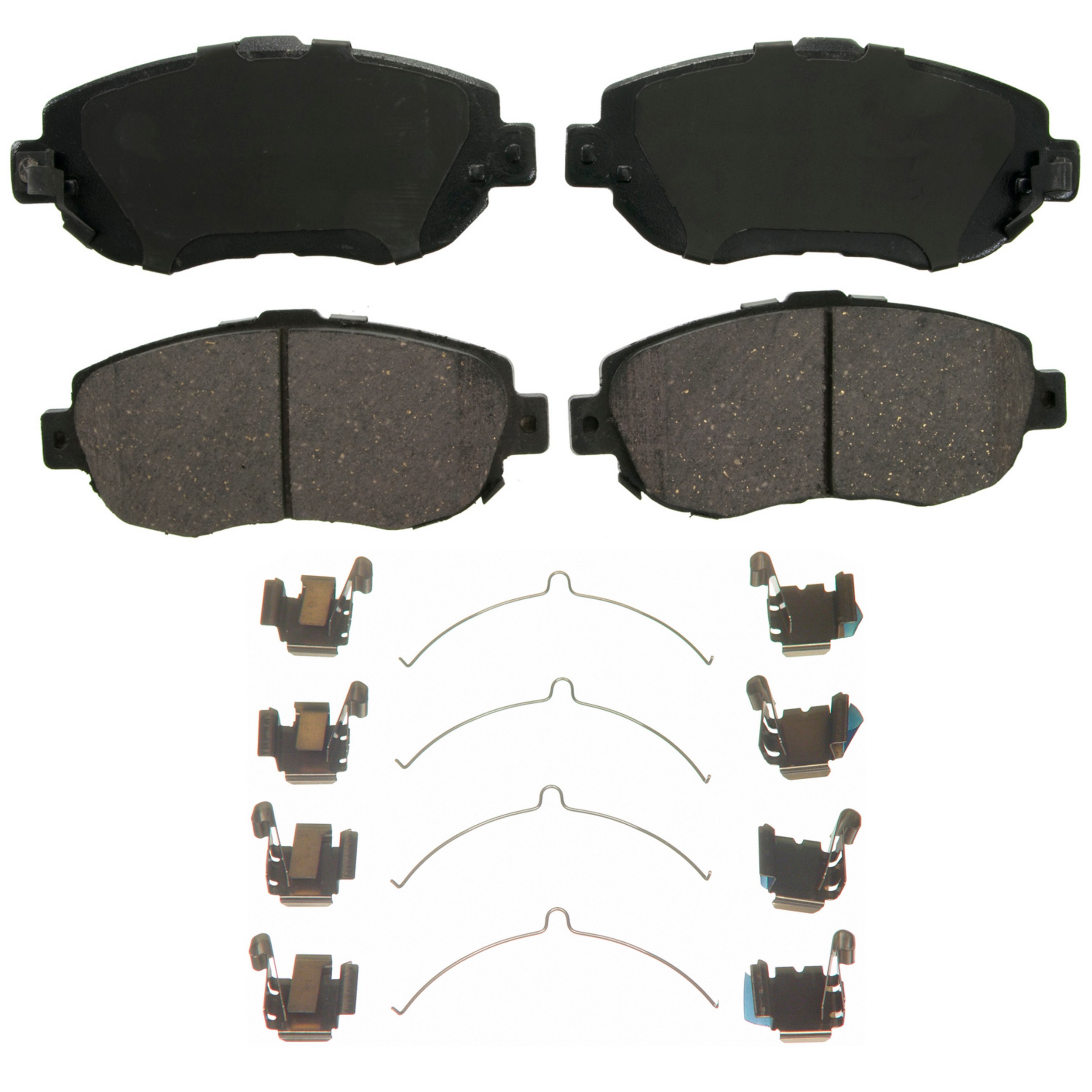 QuickStop Front Disc Brake Pad Set Ceramic