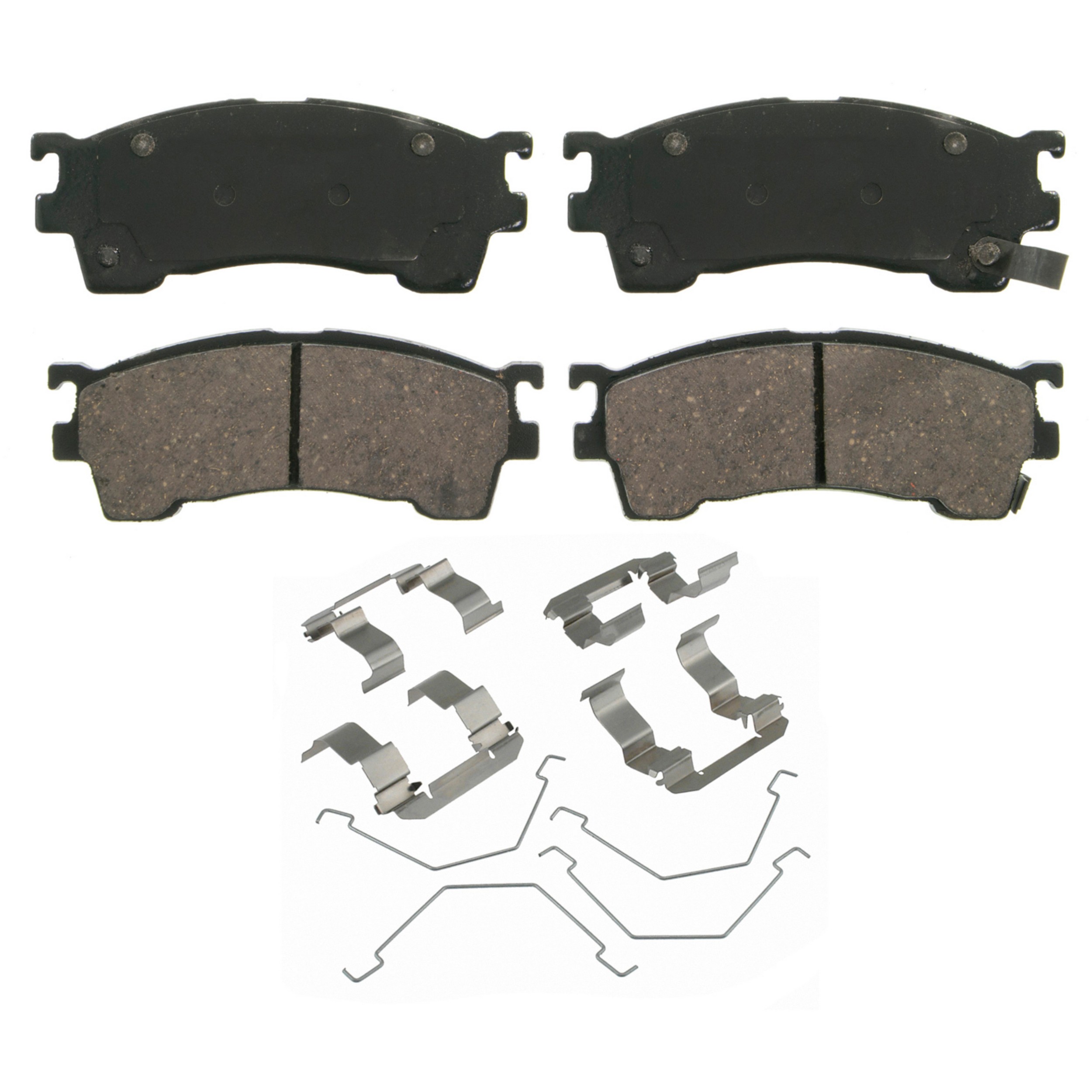 QuickStop Front Disc Brake Pad Set Ceramic