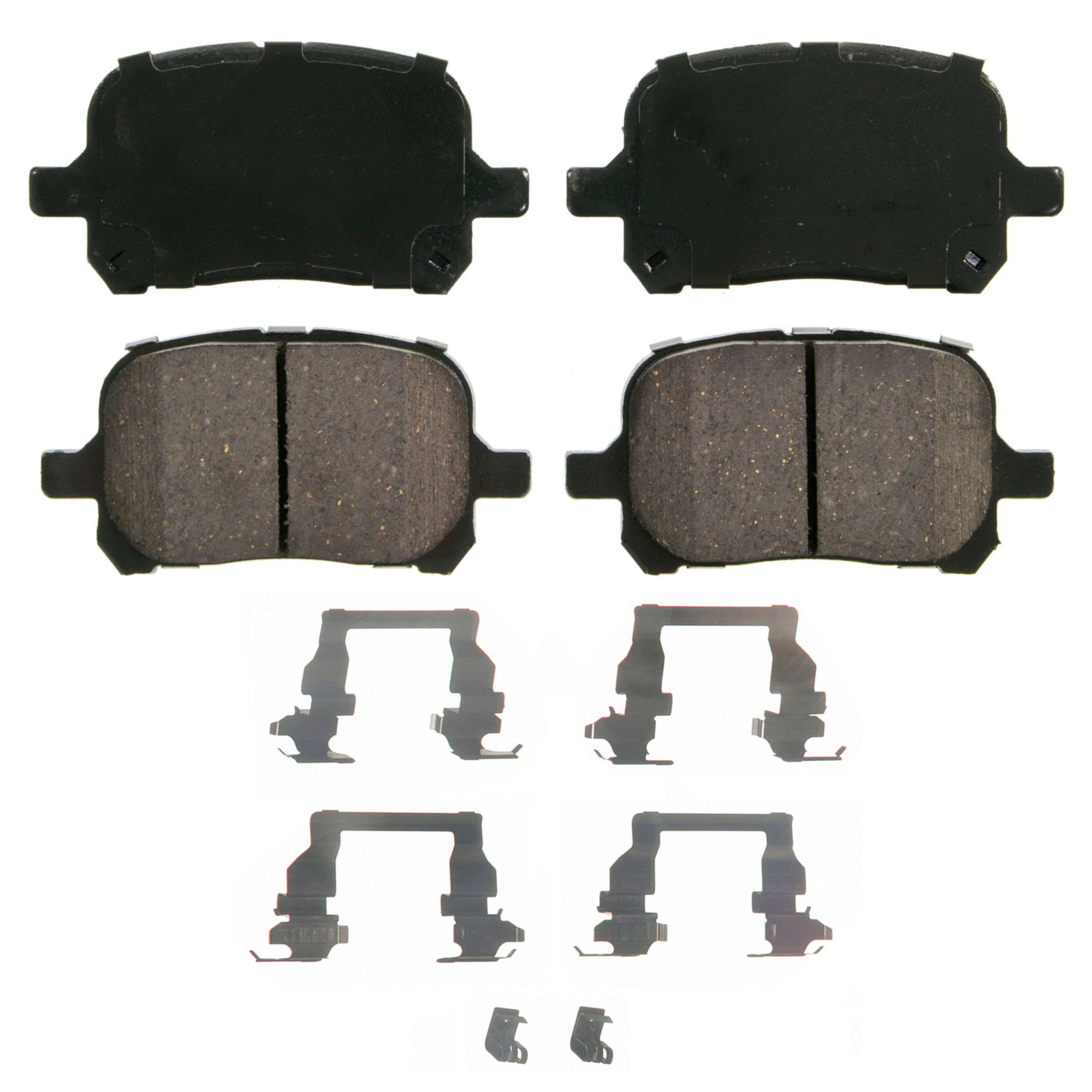 QuickStop Front Disc Brake Pad Set Ceramic
